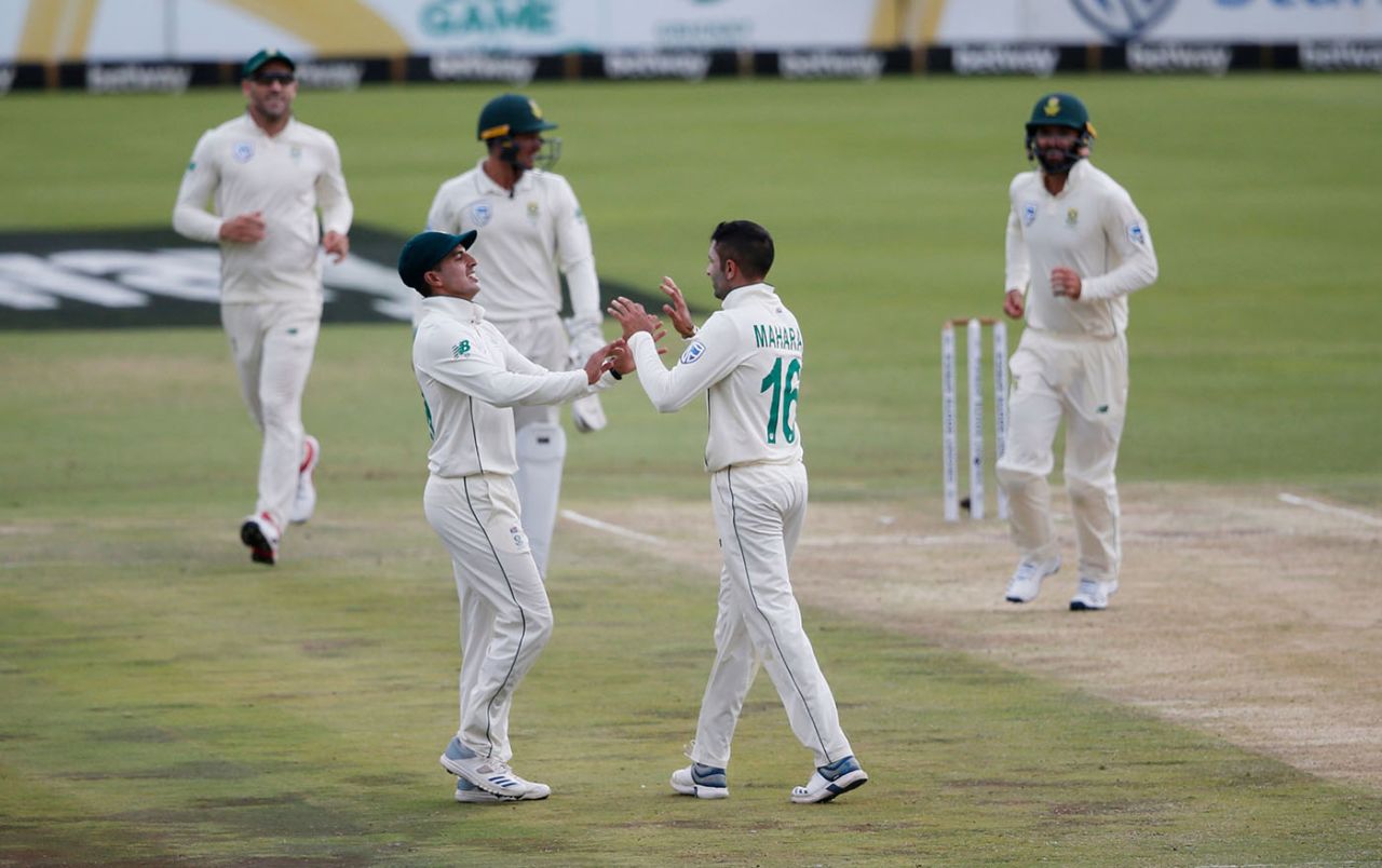 Keshav Maharaj claimed the first wicket of the innings, South Africa v England, 1st Test, Centurion, 3rd day, December 28, 2019