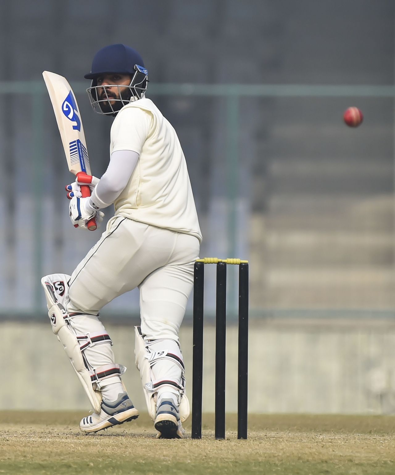 Dhruv Shorey glances one fine, Delhi v Hyderabad, Ranji Trophy 2019-20, 4th day, Delhi, December 28, 2019