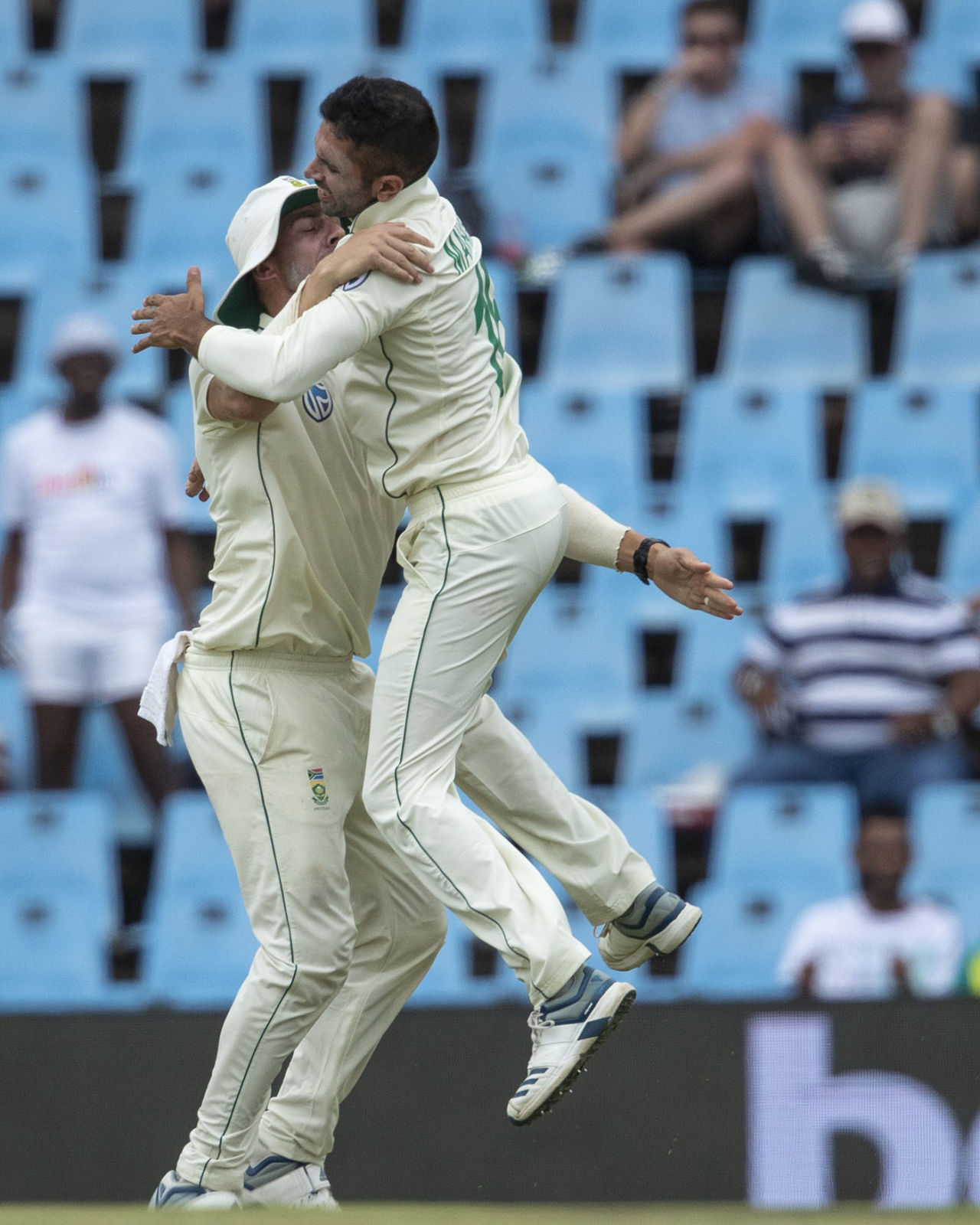 Keshav Maharaj claimed the key wicket of Ben Stokes, South Africa v England, 1st Test, Centurion, 4th day, December 29, 2019