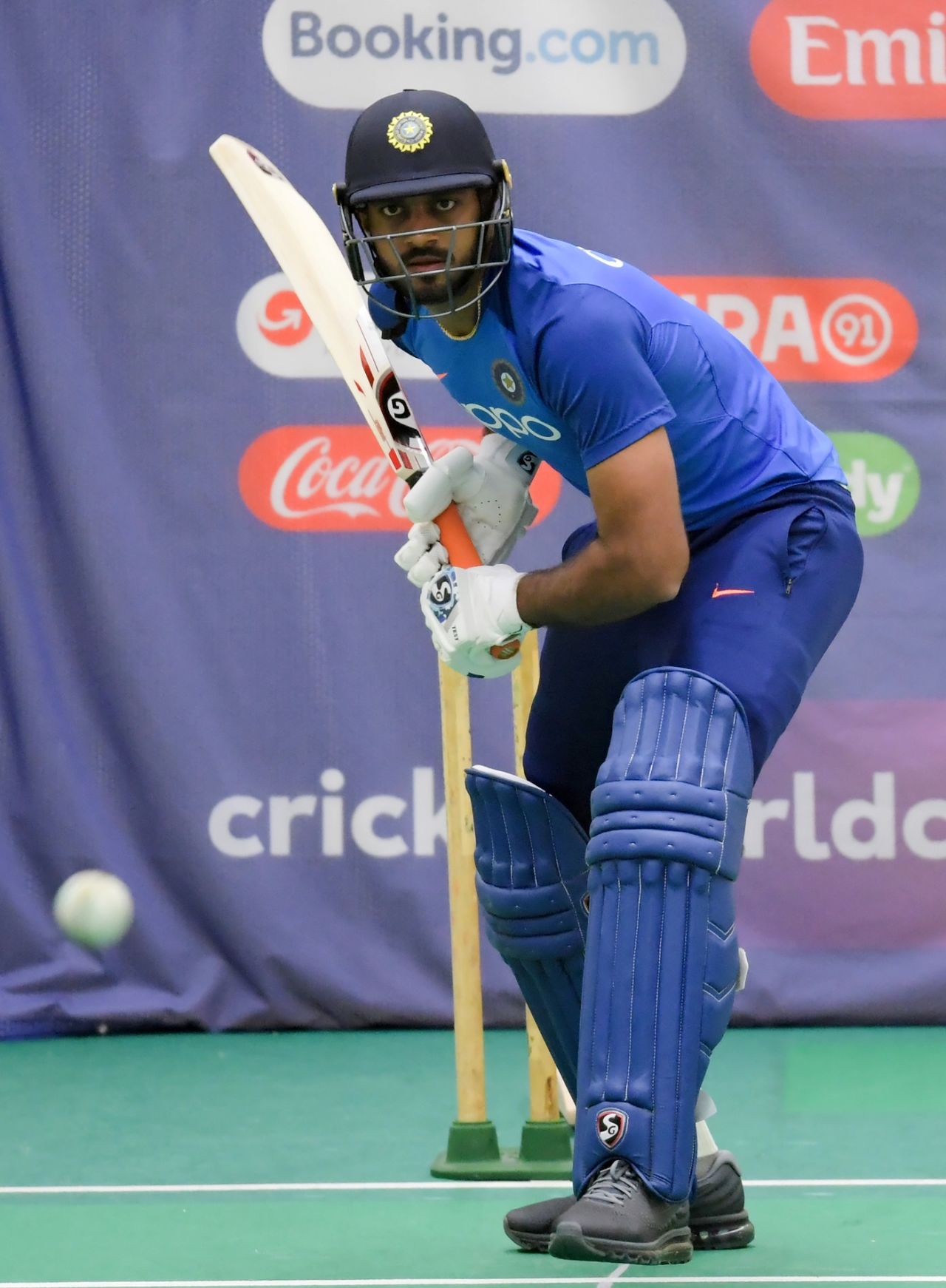 Vijay Shankar has a hit in the nets