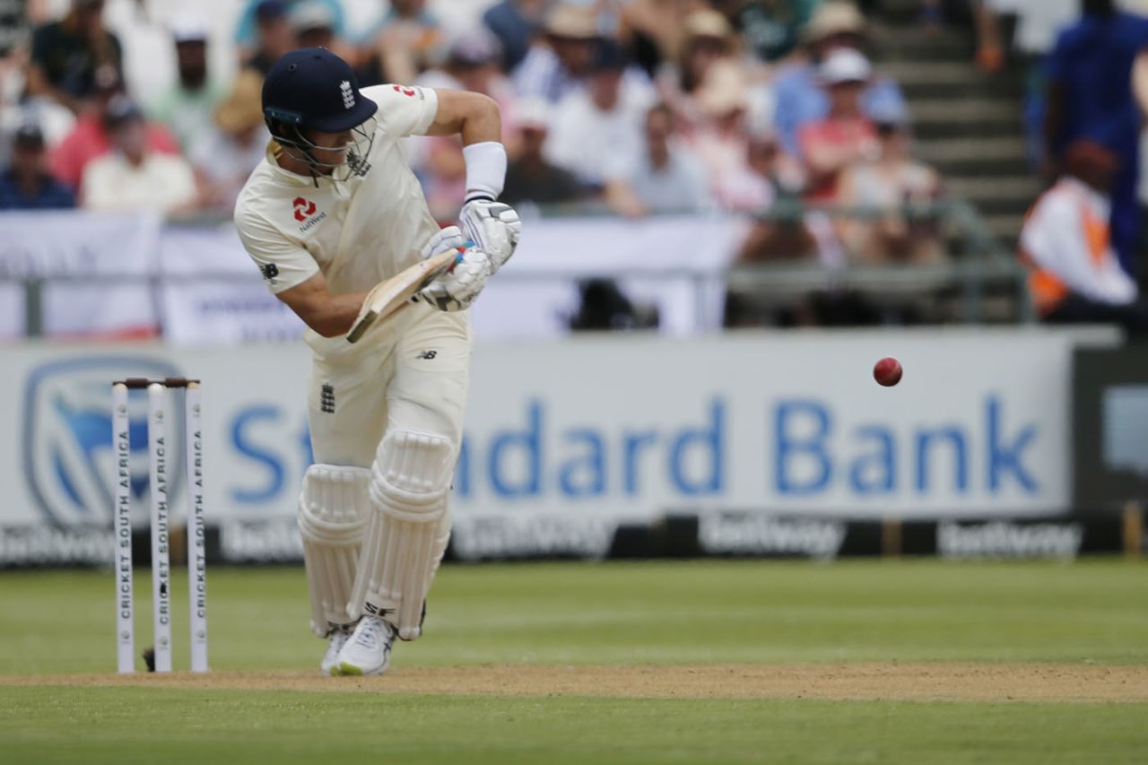 Joe Denly clips off his pads, South Africa v England, 2nd Test, Cape Town, 1st day, January 3, 2020
