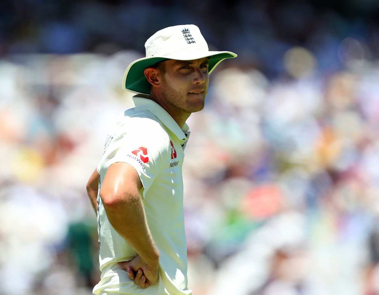 Stuart Broad was left to rue his no-ball, South Africa v England, 2nd Test, Cape Town, 2nd day, January 4, 2020