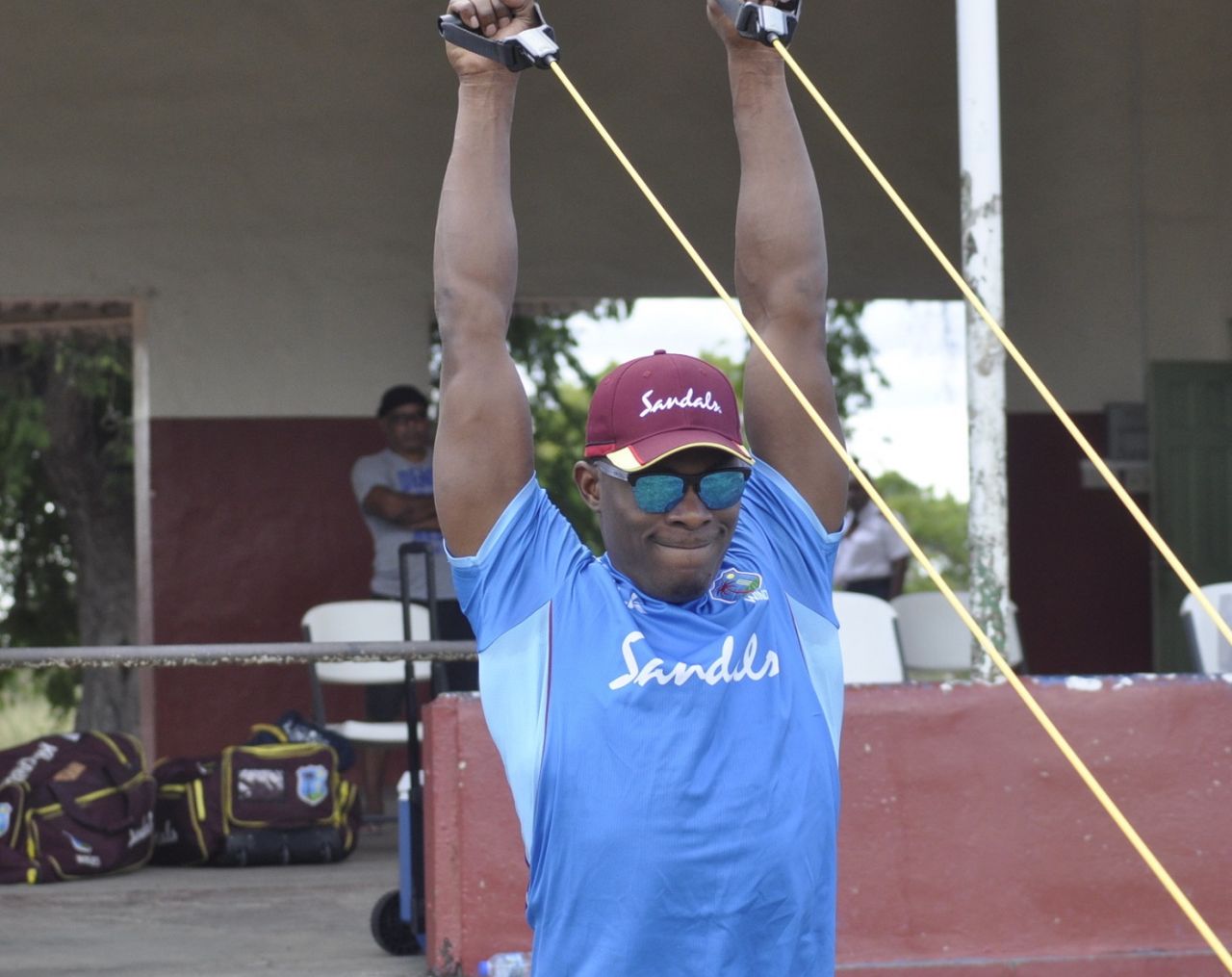 Sheldon Cottrell trains