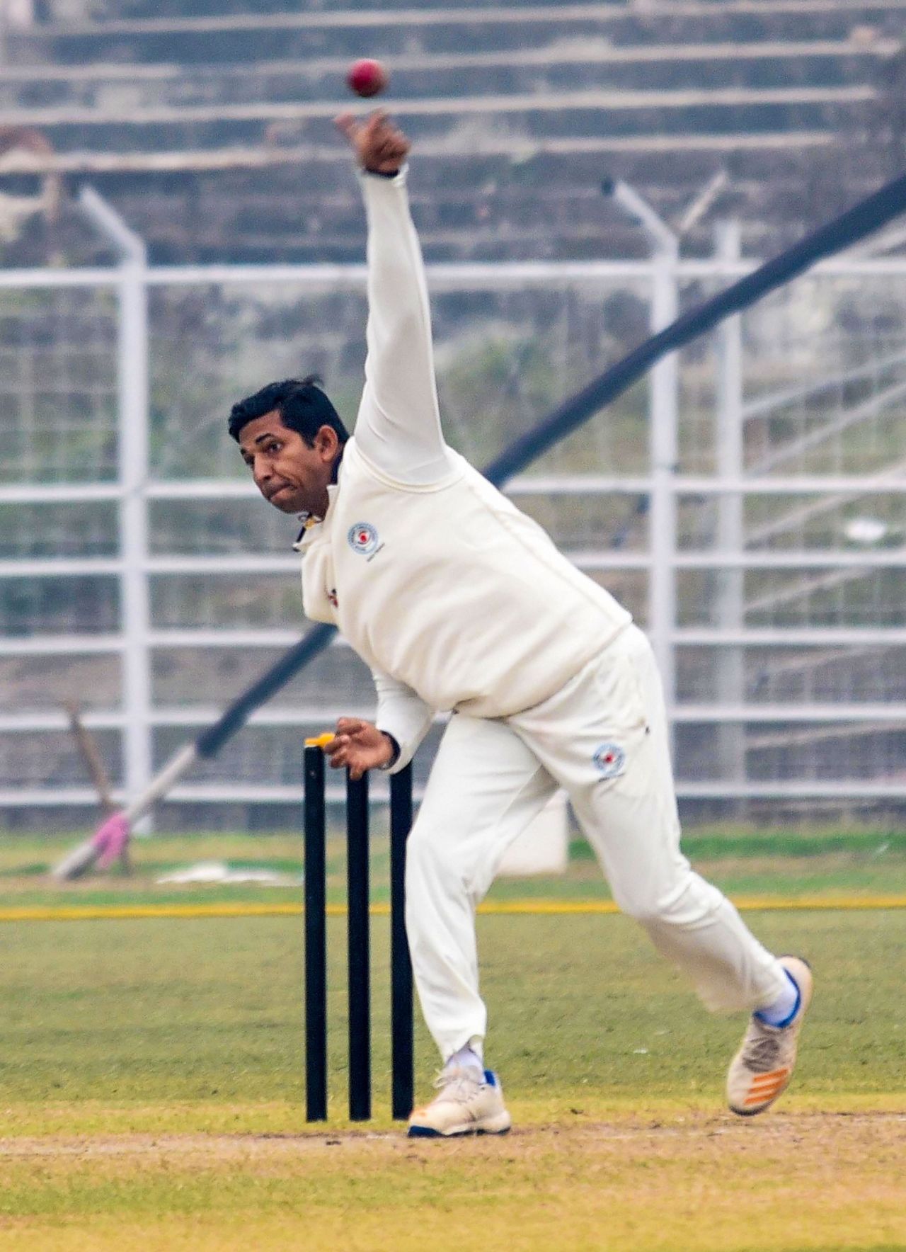 Ashutosh Aman bowls, Bihar v Mizoram, Ranji Trophy 2019-20, Patna, January 4, 2020