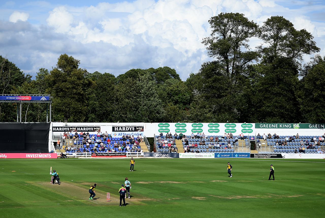 Glamorgan struggled to sell tickets for home games in the Vitality Blast last summer, Glamorgan v Surrey, Vitality Blast, South Group, Cardiff, August 11, 2019