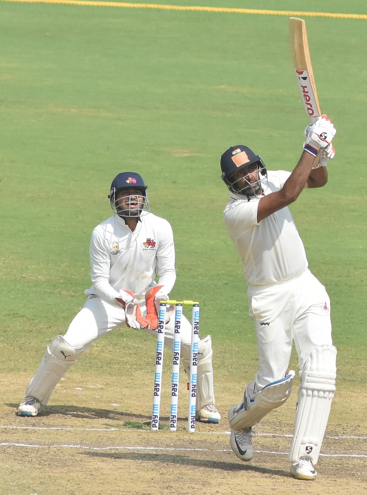 R Ashwin hits over the top, Tamil Nadu v Mumbai, Ranji Trophy 2019-20, Chennai