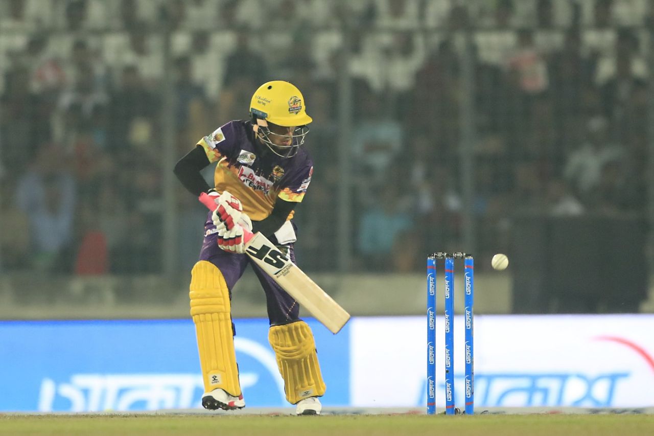 Irfan Sukkur made a half-century, Rajshahi Royals v Khulna Tigers, BPL 2019-20, final, Dhaka, January 17, 2020