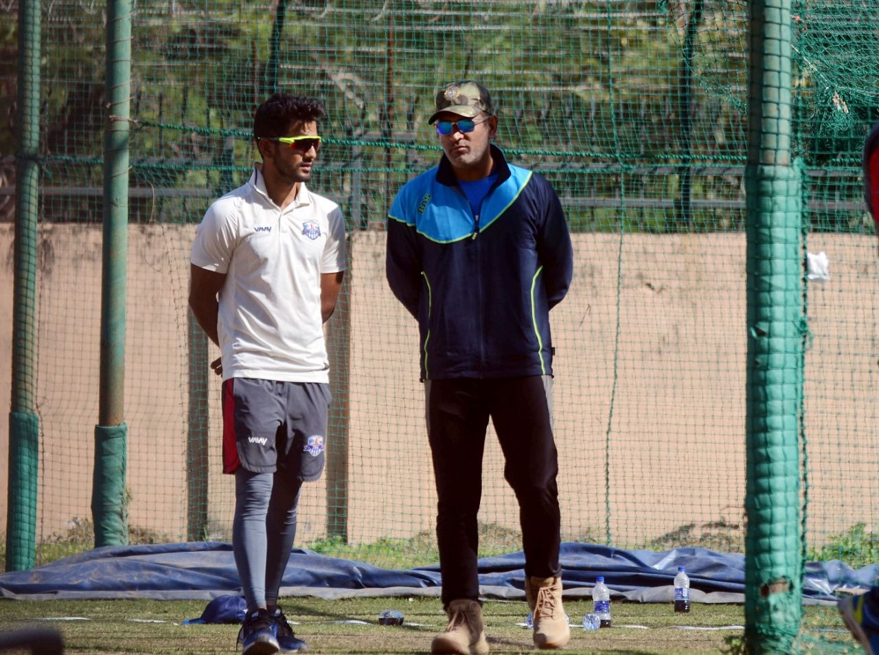 MS Dhoni at the Jharkhand nets, Ranchi
