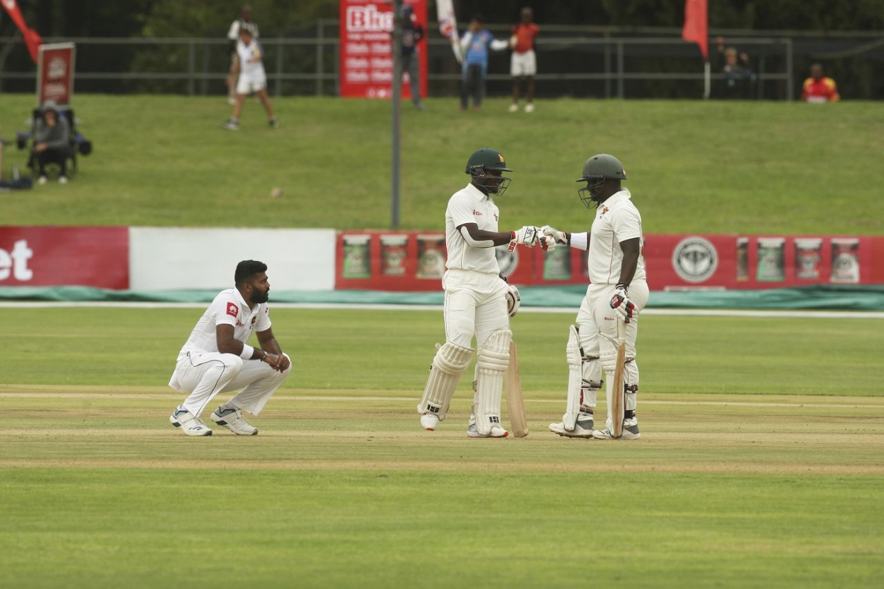 Prince Masvaure and Kevin Kasuza gave Zimbabwe a steady start, Zimbabwe v Sri Lanka, 1st Test, Harare, 1st day, January 19, 2020