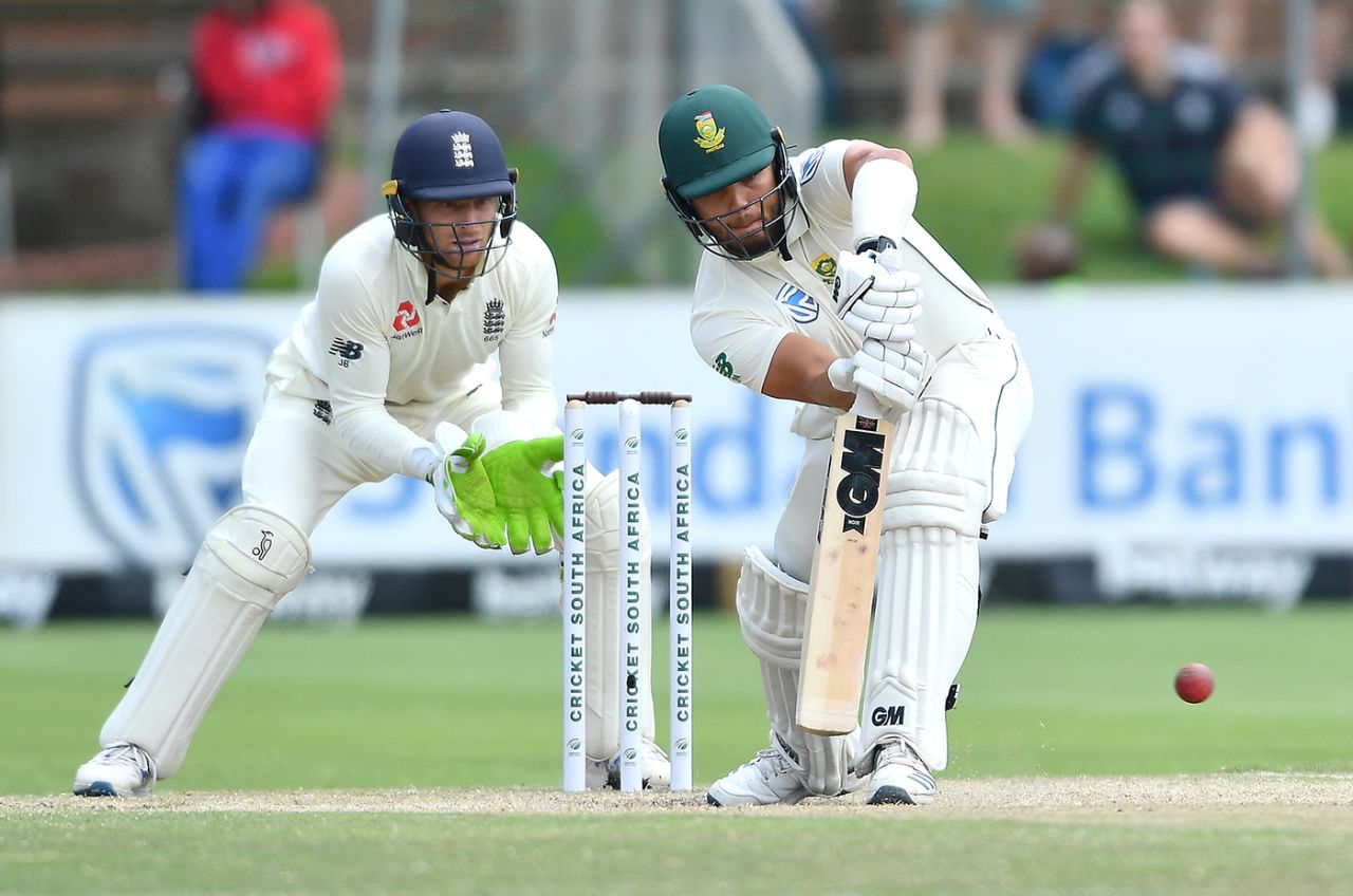 Dane Paterson had some fun with the bat, South Africa v England, 3rd Test, Port Elizabeth, 5th day, January 20, 2020
