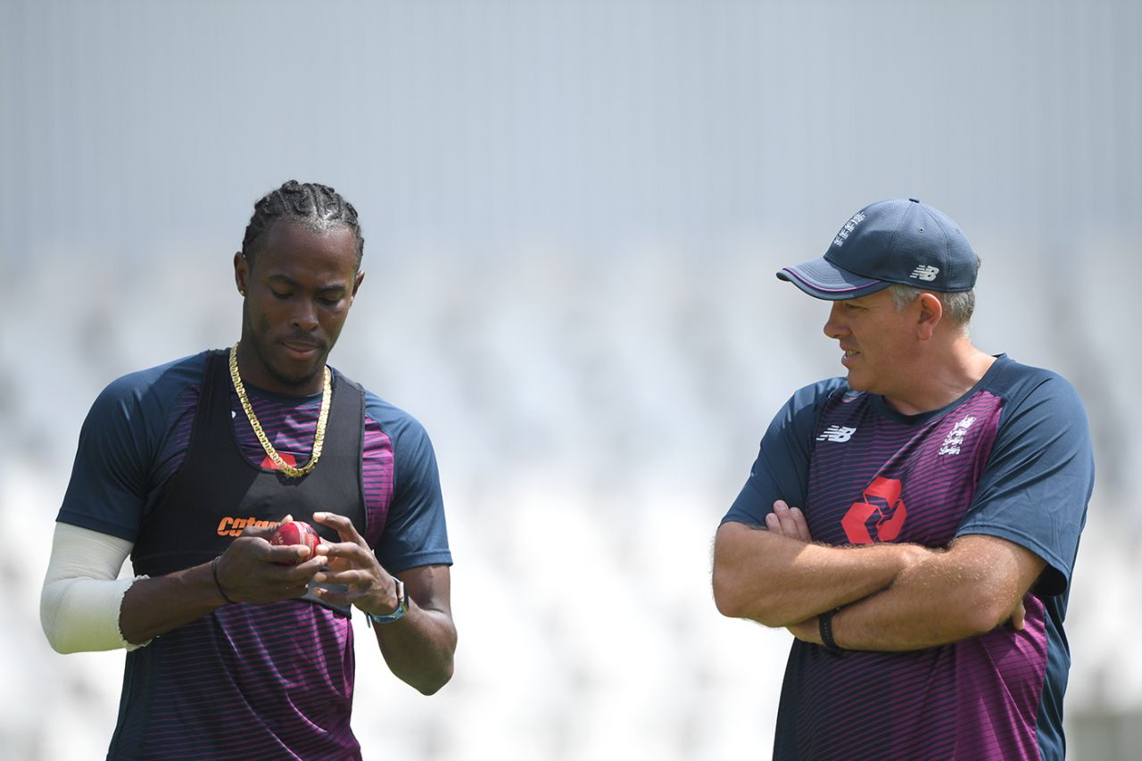 Jofra Archer looked close to full fitness in England training, England training, Johannesburg, January 22, 2020