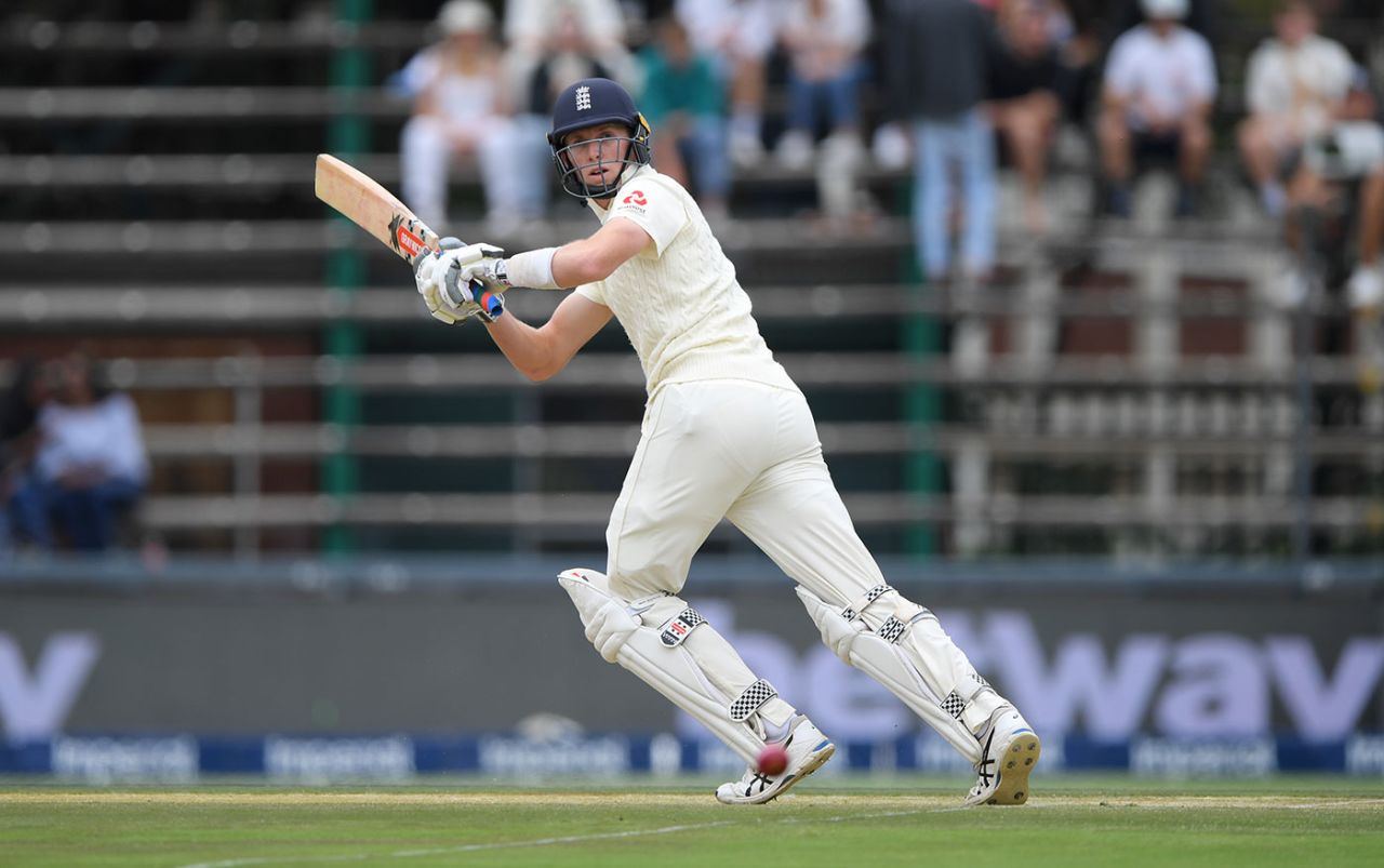 Zak Crawley plays one off his legs, South Africa v England, 4th Test, Day 1, Johannesburg, January 24, 2020