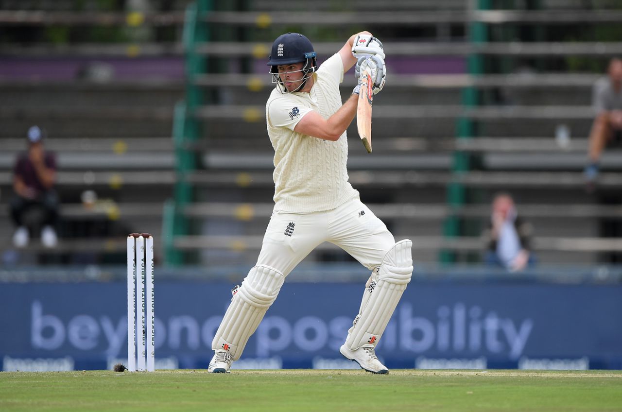Dom Sibley steers through backward point, South Africa v England, 4th Test, Day 1, Johannesburg, January 24, 2020
