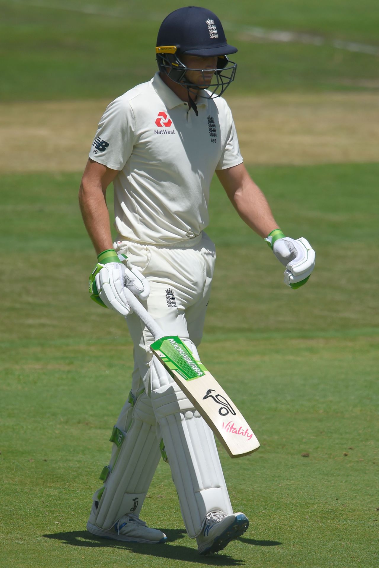 Jos Buttler trudges off after his dismissal, South Africa v England, 4th Test, Day 2, Johannesburg, January 25, 2020
