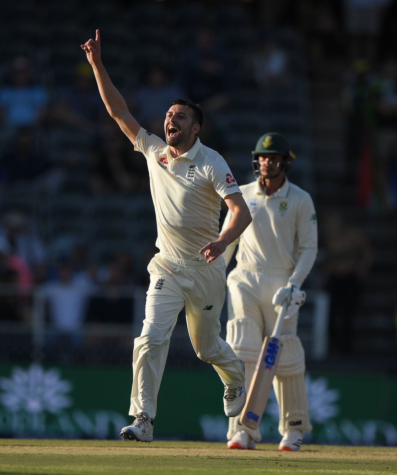 Mark Wood extracted Temba Bavuma late in the day, South Africa v England, 4th Test, Day 2, Johannesburg, January 25, 2020