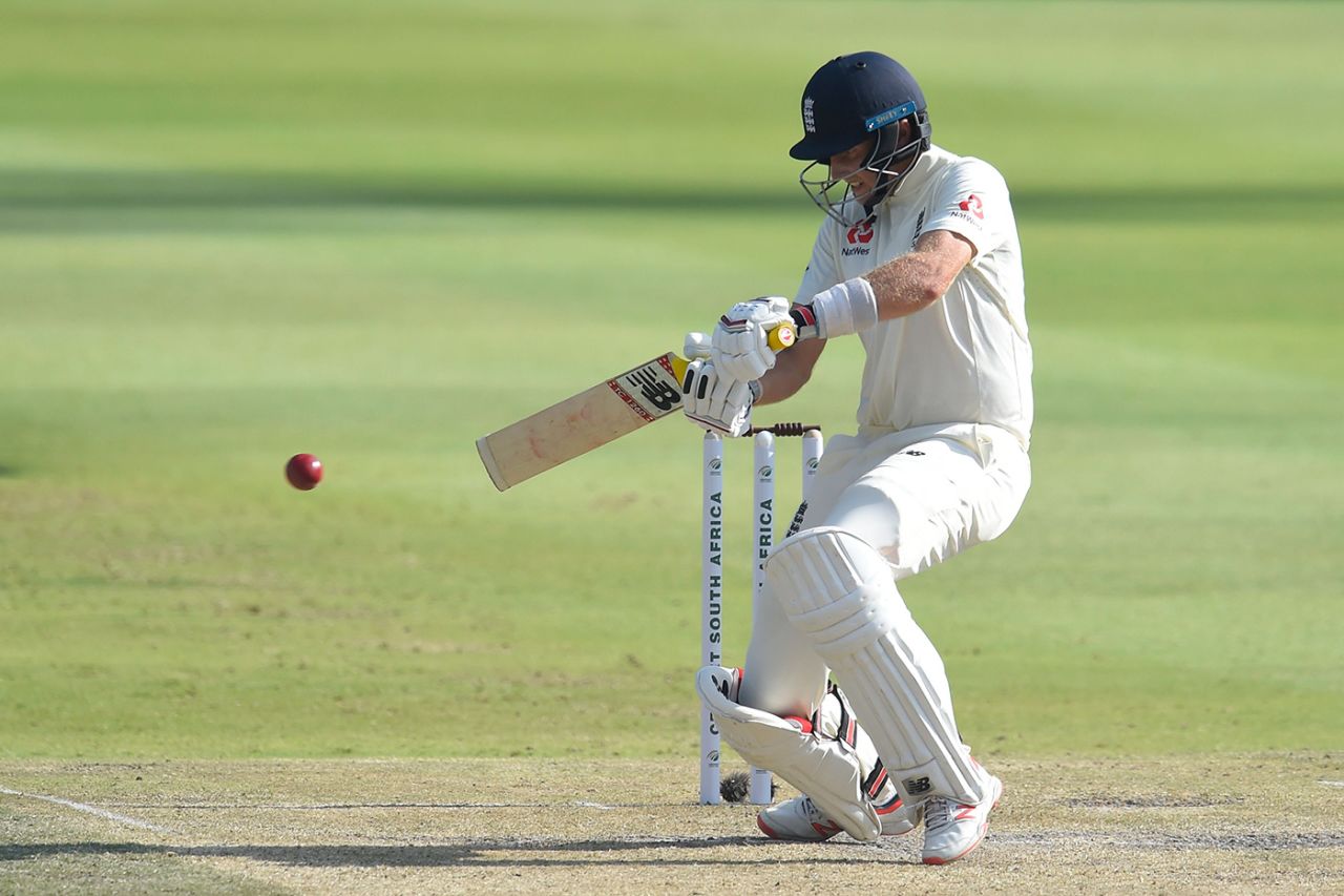 Joe Root steers through point, South Africa v England, 4th Test, Day 3, Johannesburg, January 26, 2020