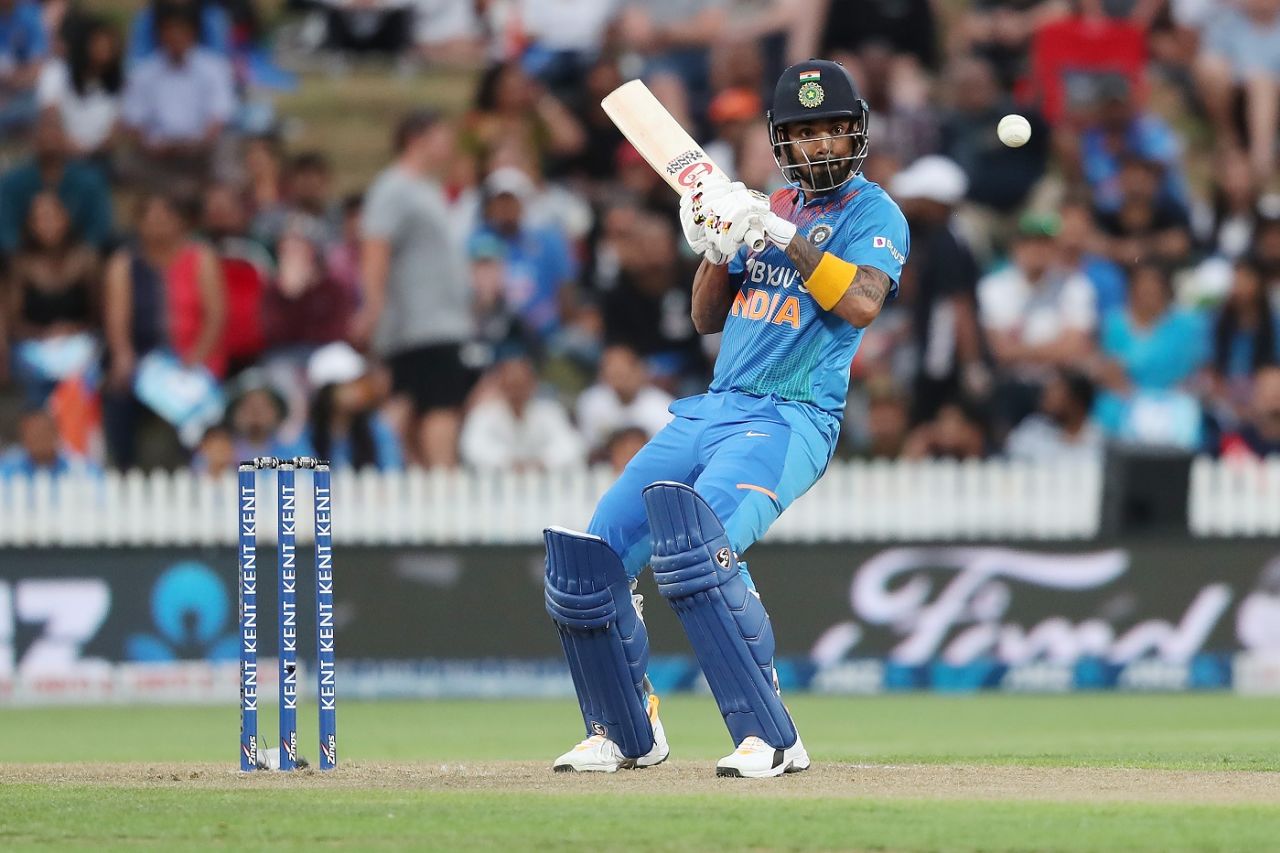 KL Rahul's hand-eye coordination helps him pull off some cool shots, New Zealand v India, 3rd T20I, Hamilton, January 29, 2020