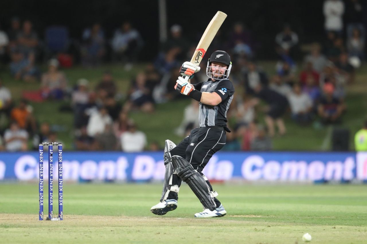 Tim Seifert scored a quick half-century, New Zealand v India, 5th T20I, Mount Maunganui, February 2, 2020