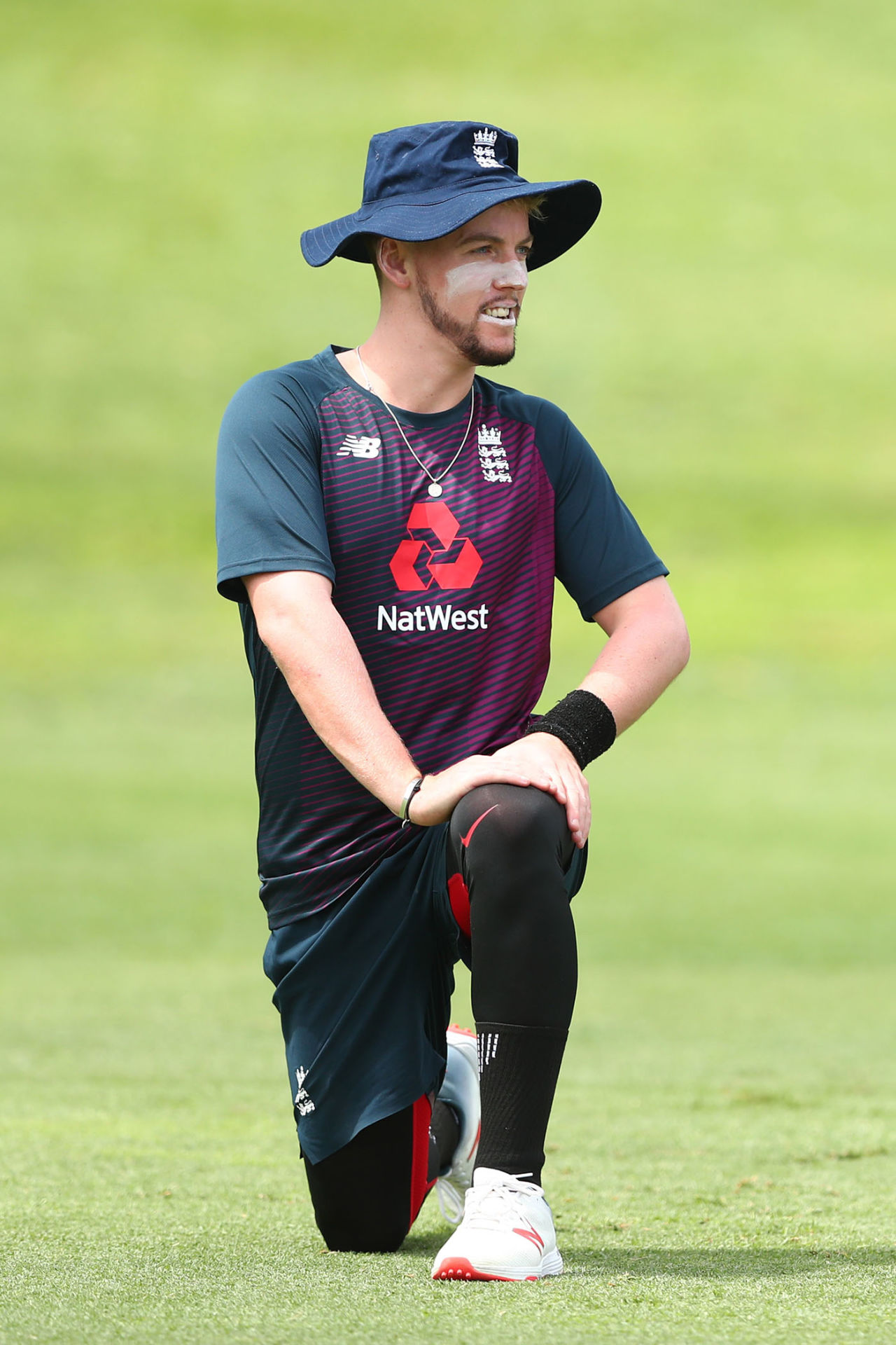 Tom Moores during an England Lions training session at Allan Border Field, Brisbane, January 27, 2020