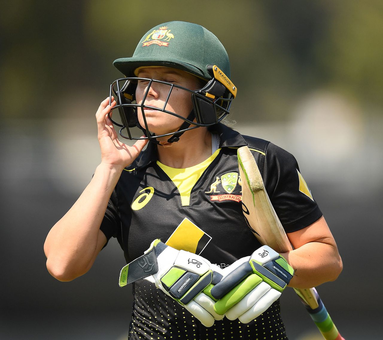 Alyssa Healy's lean tri-series series continued with a duck, Australia v India, T20I tri-series, Junction Oval, February 8, 2019