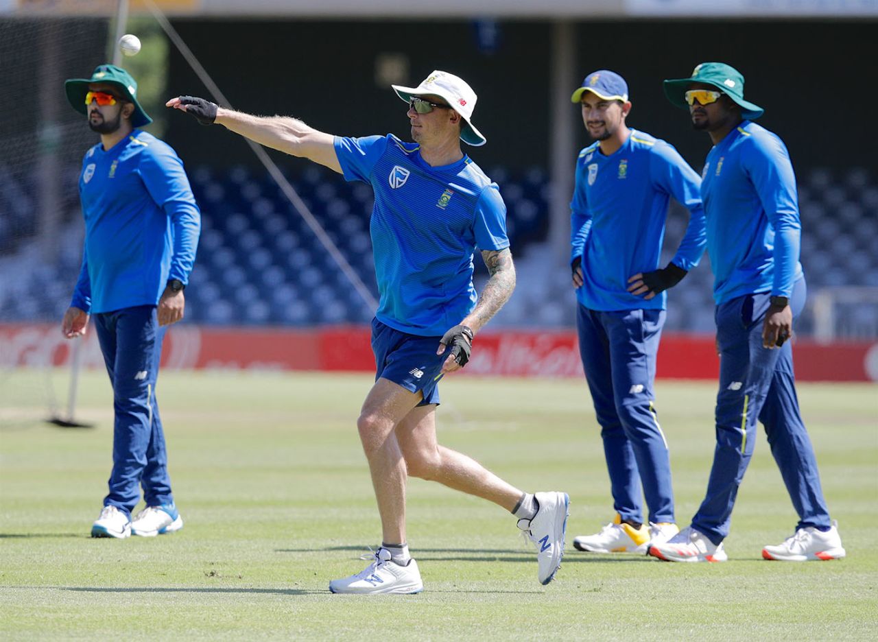 Dale Steyn during South Africa team training at Buffalo Park, East London, February 11, 2020