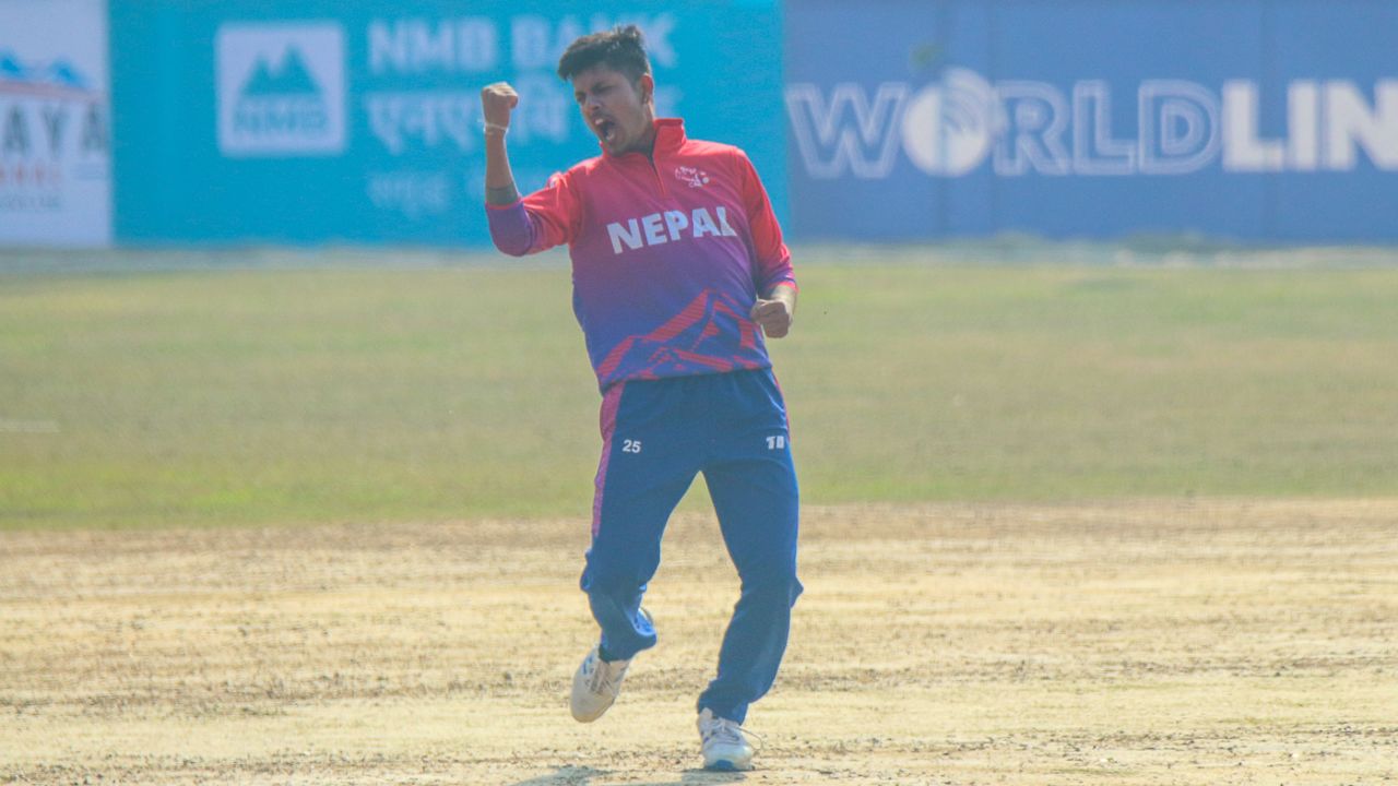Sandeep Lamichhane ran through the USA batting, Nepal v USA, Men's CWC League 2, Kirtipur, February 12, 2020