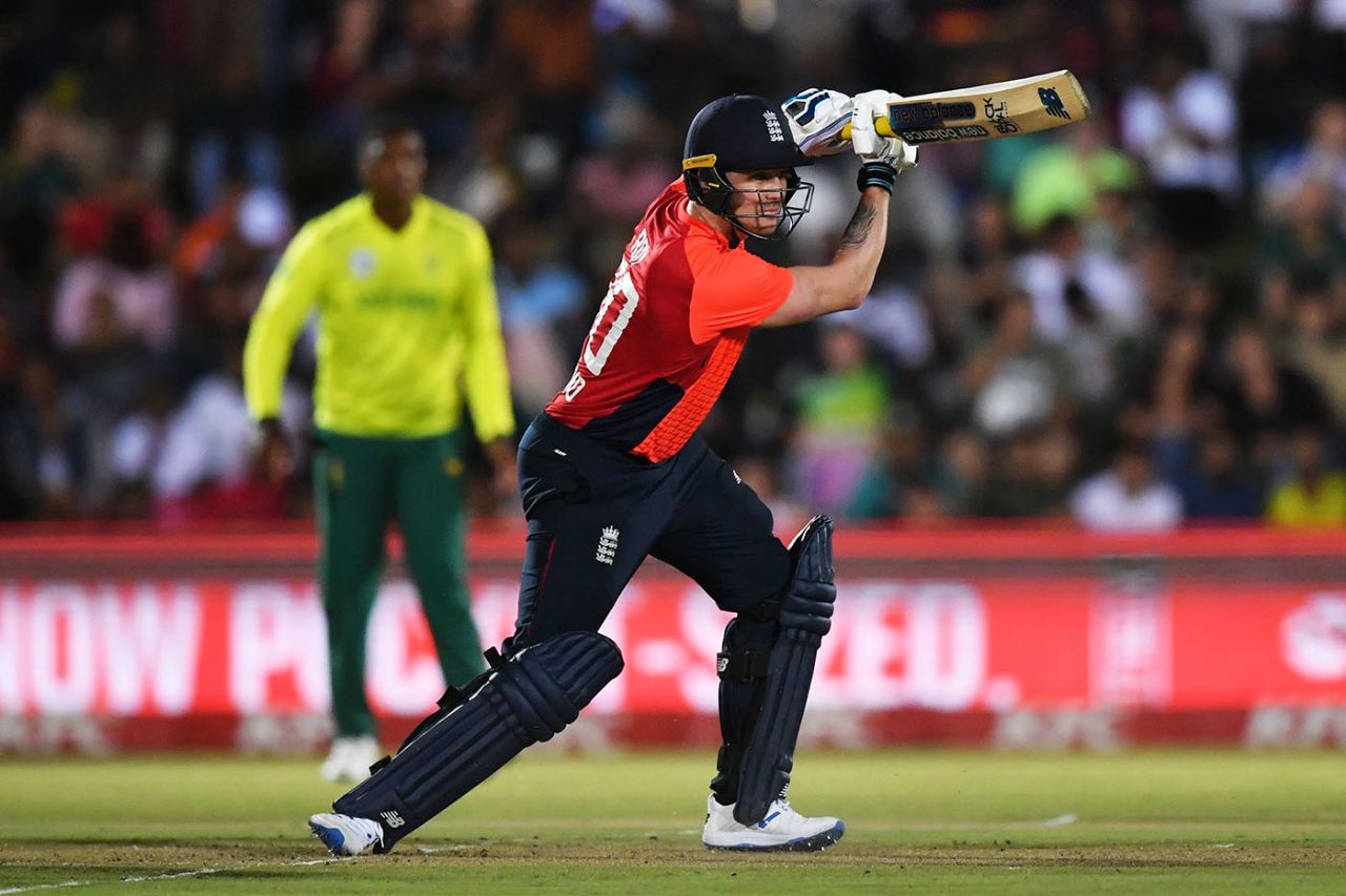 Jason Roy hits out, South Africa v England, 1st T20I, East London, February 12, 2020