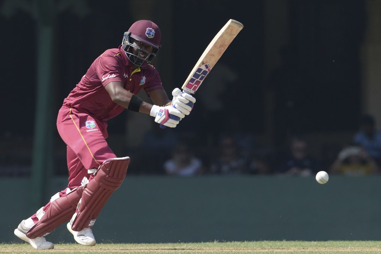 Darren Bravo warmed up with a century, Sri Lanka Cricket XI v West Indians, tour game, Colombo, February 17, 2020
