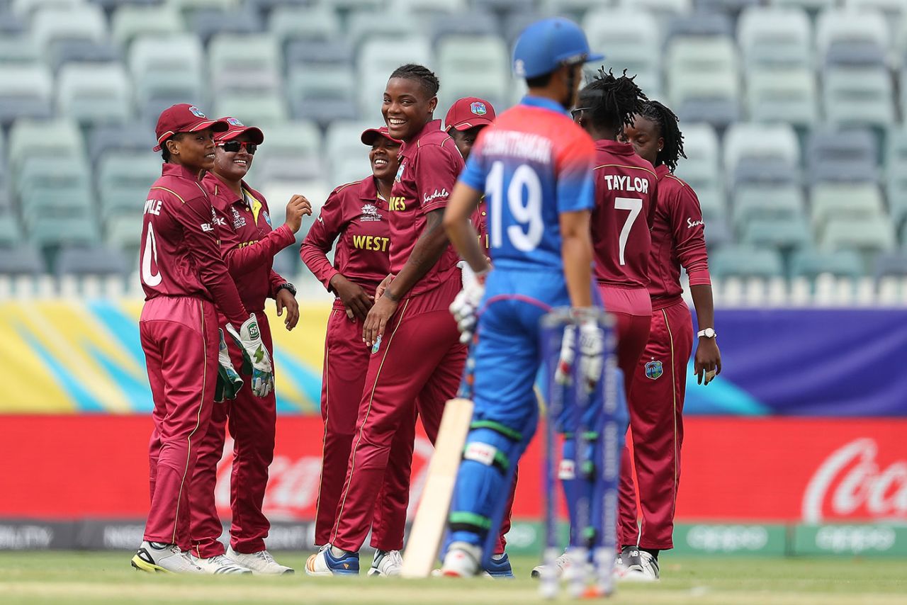 West Indies' seamers made early inroads, Thailand v West Indies, T20 World Cup, Group B, Perth, February 22, 2020