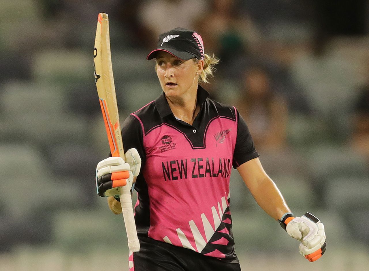 Sophie Devine continued her magnificent form, New Zealand v Sri Lanka, T20 World Cup, Group B, WACA, February 22, 2020