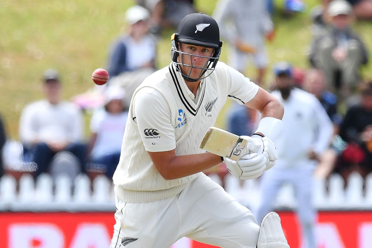 Kyle Jamieson scored the highest score by a New Zealand No. 9 on Test debut: 44, New Zealand v India, 1st Test, Wellington, 3rd day, February 23, 2020