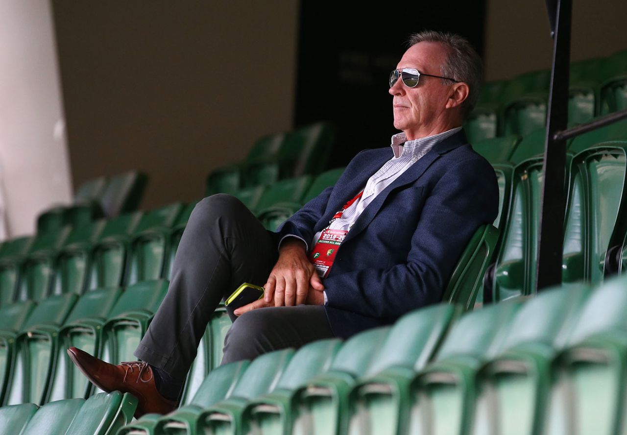 Trevor Hohns watches Australia A struggle against England Lions, Australia A v England Lions, MCG, February 23, 2020