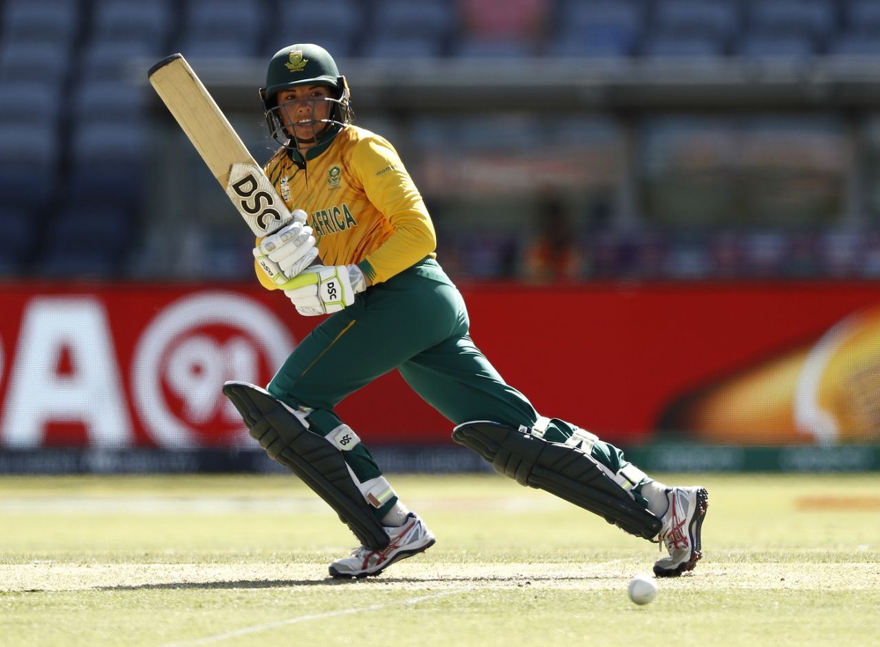 Sune Luus had an outstanding game with bat and ball, South Africa v Thailand, Women's T20 World Cup, Canberra, February 28, 2020