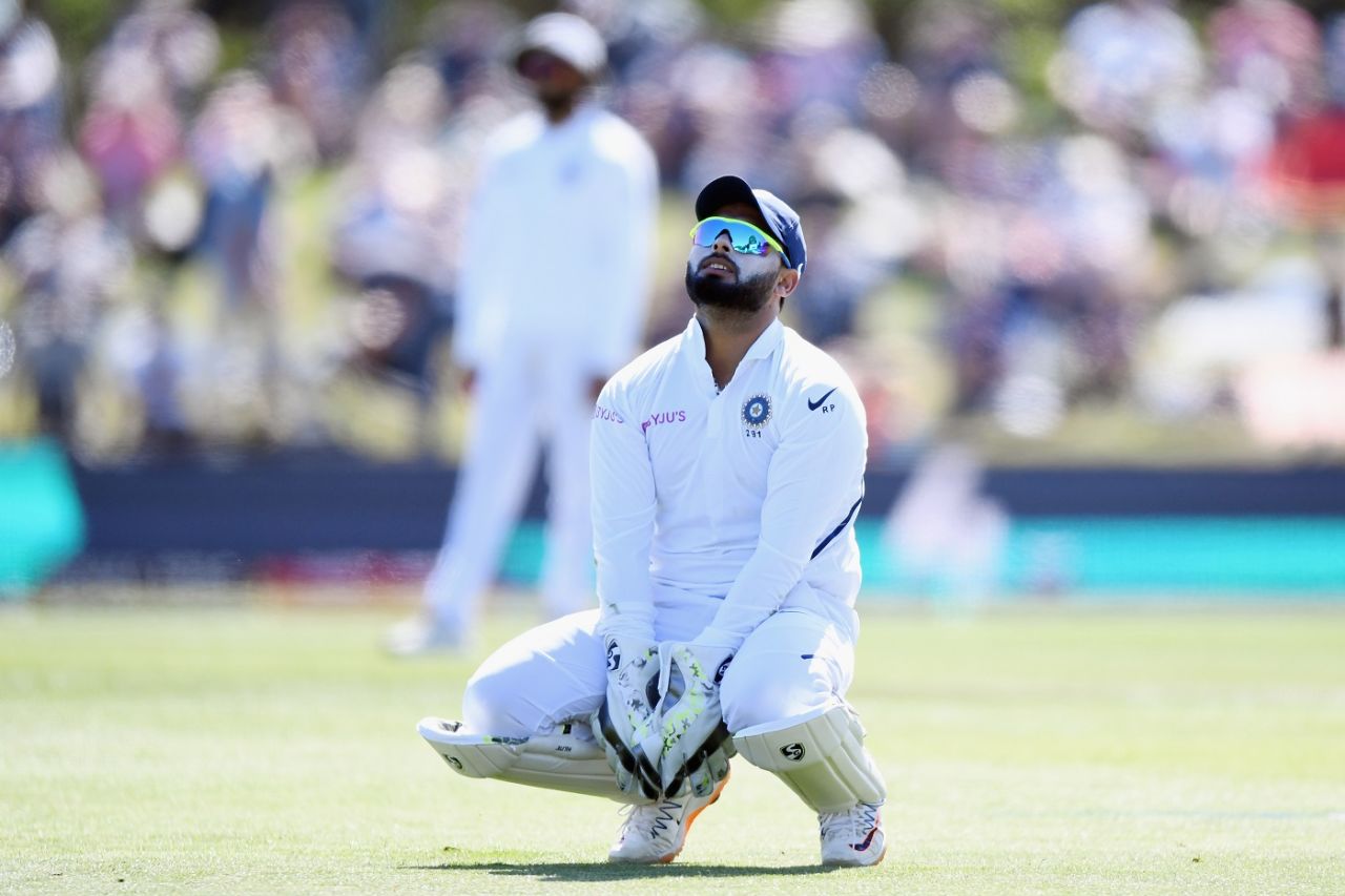 Rishabh Pant sees one swing big for four byes, New Zealand v India, 2nd Test, Christchurch, 2nd day, March 1, 2020