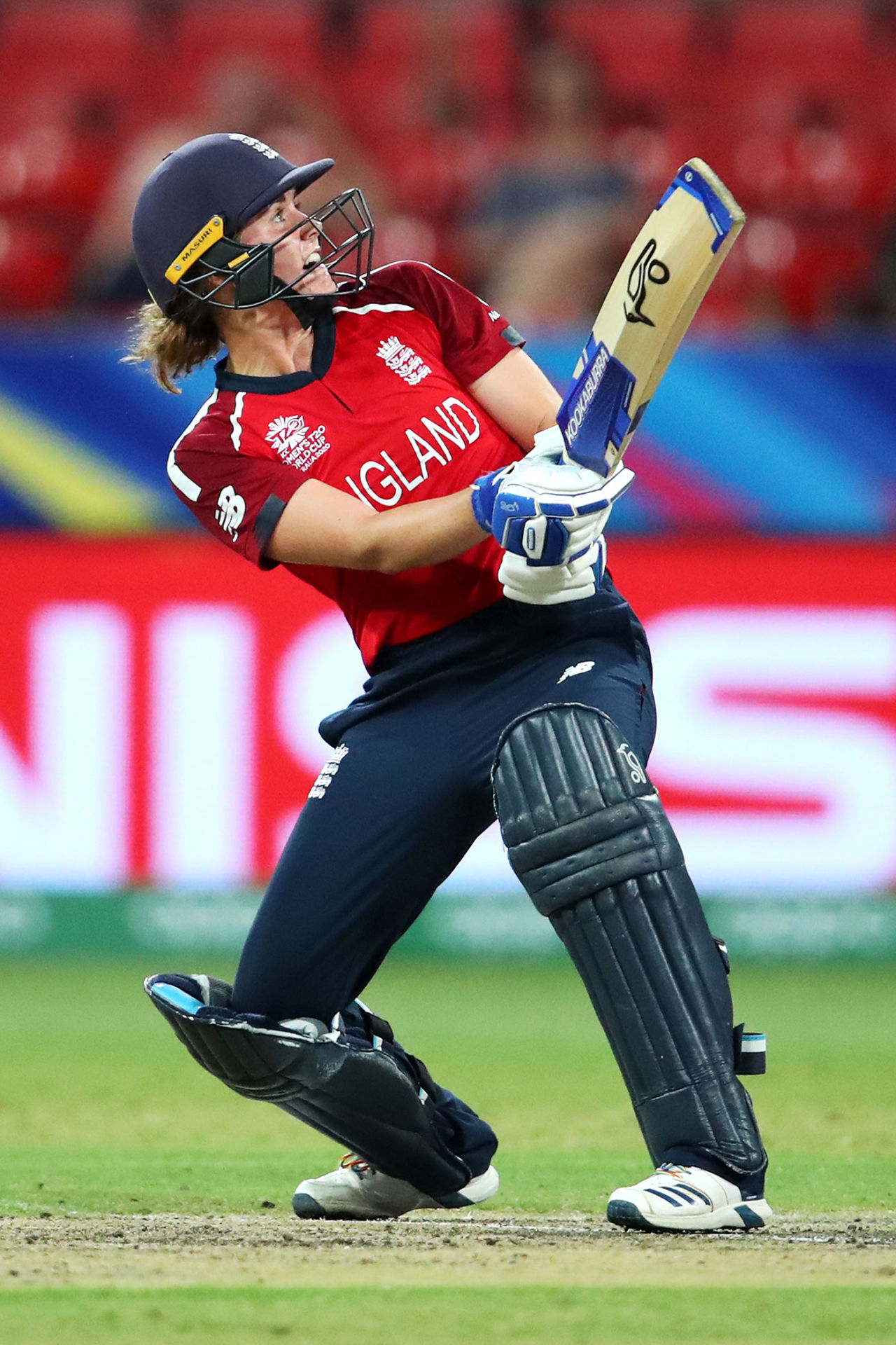 Nat Sciver plays a ramp shot, England v West Indies, Group B, Women's T20 World Cup, Sydney, March 1, 2020
