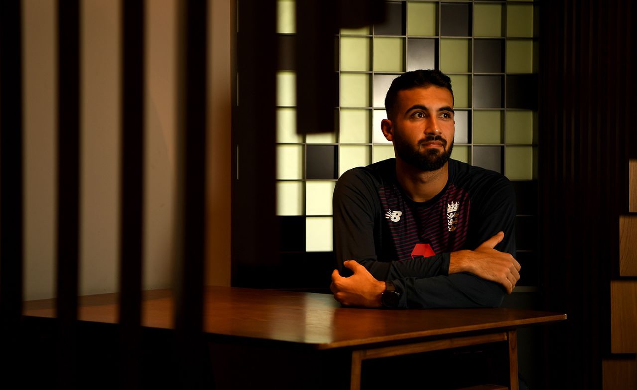 Saqib Mahmood was a late call-up to England's squad after Mark Wood's injury, England tour of Sri Lanka, March 5, 2020