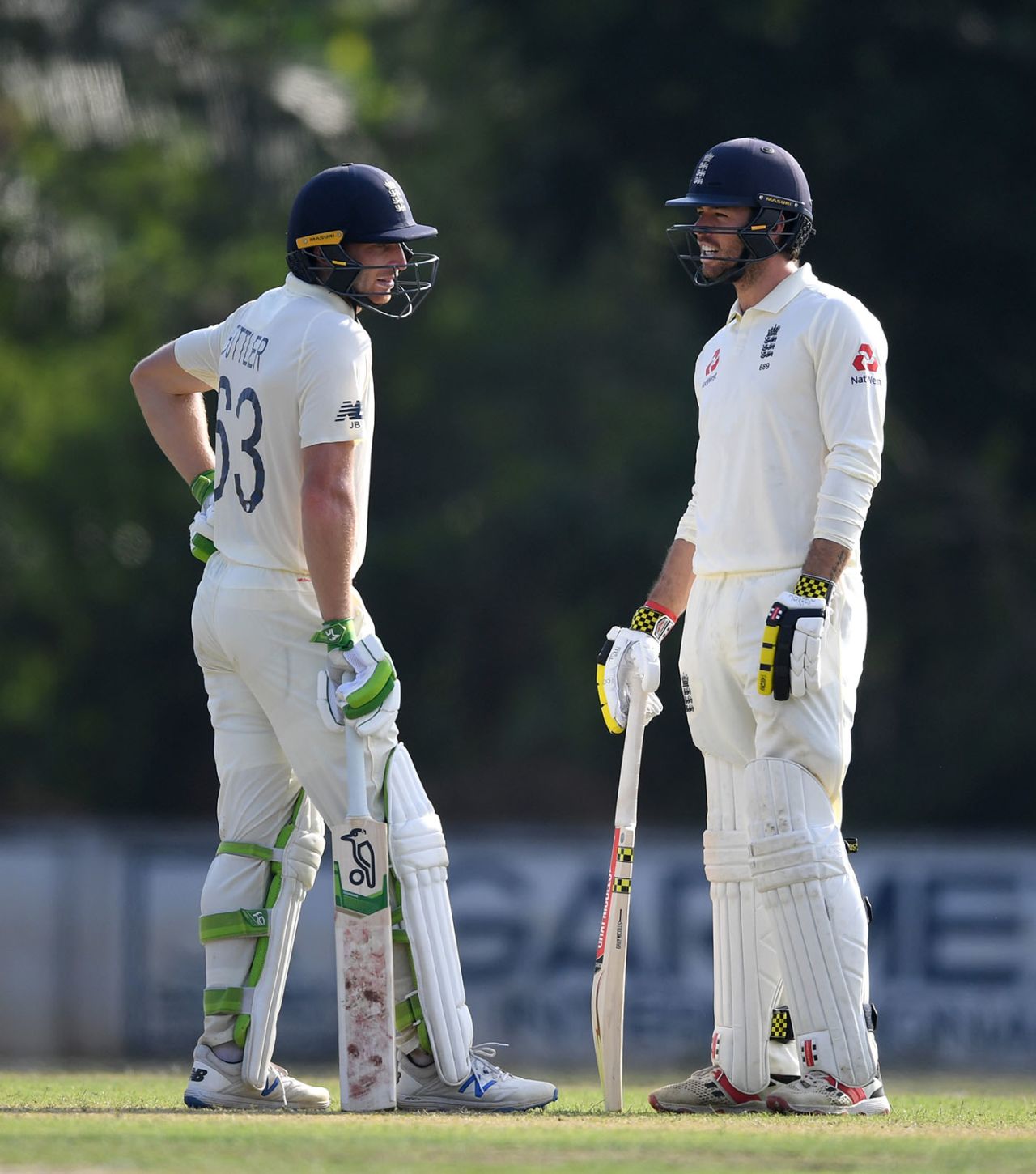 Jos Buttler and Ben Foakes spent time batting together in the middle, SLC XI v England XI, Tour match, Katunayake, March 7, 2020
