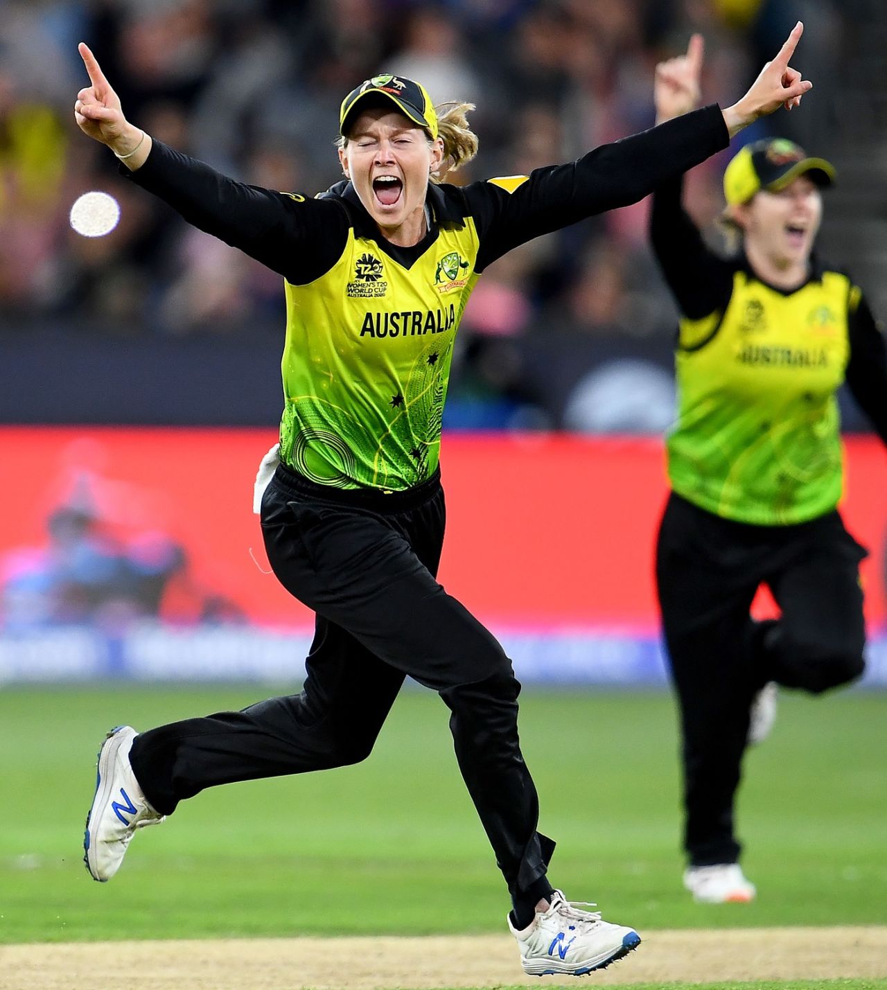 That winning feeling - Meg Lanning is over the moon, Australia v India, final, Women's T20 World Cup, Melbourne, March 8, 2020