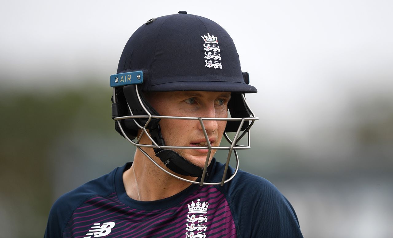 Joe Root looks on in training, England tour of Sri Lanka, March 5, 2020