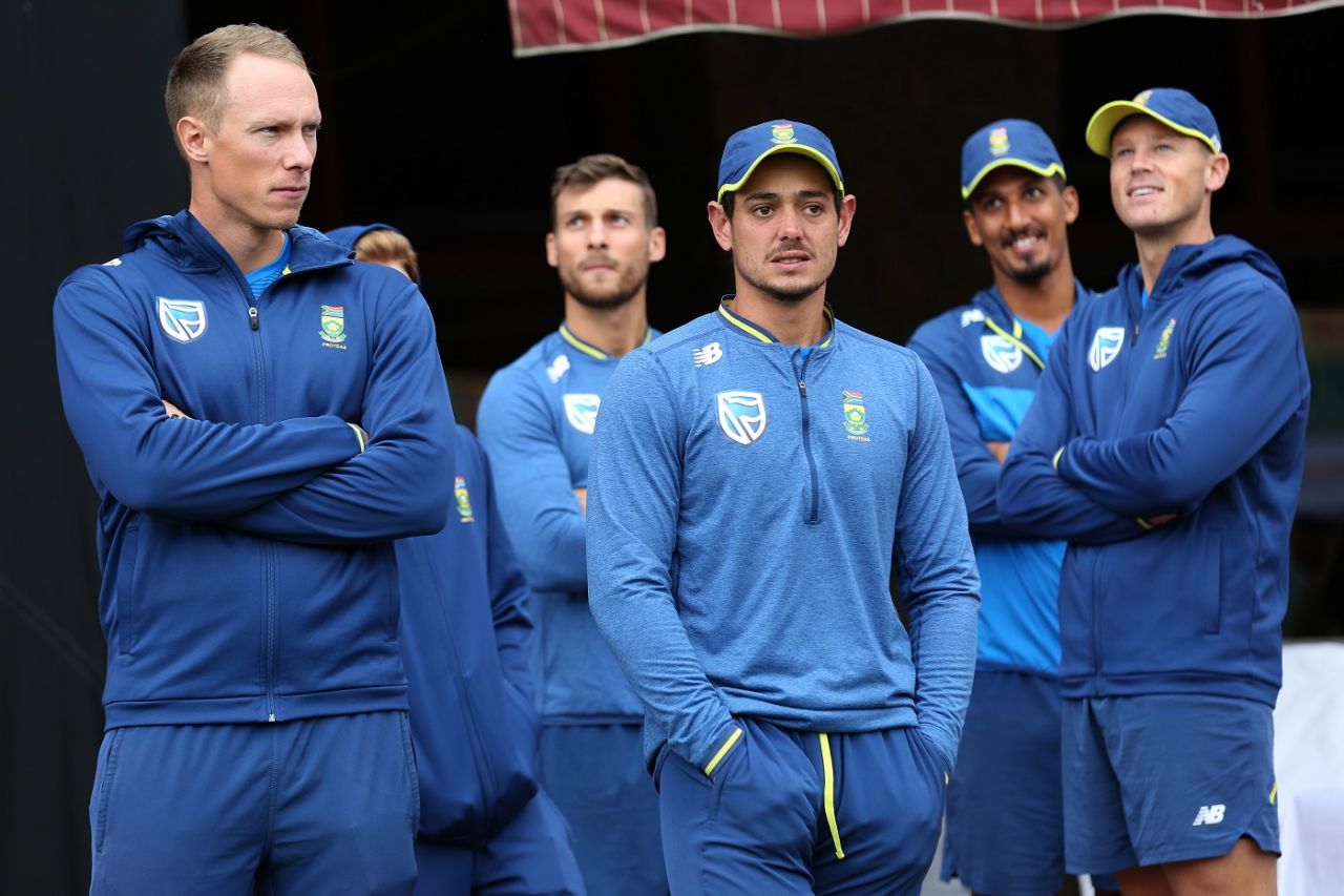 Incessant rain made Quinton de Kock and his side wait, India v South Africa, 1st ODI, Dharamsala, March 12, 2020