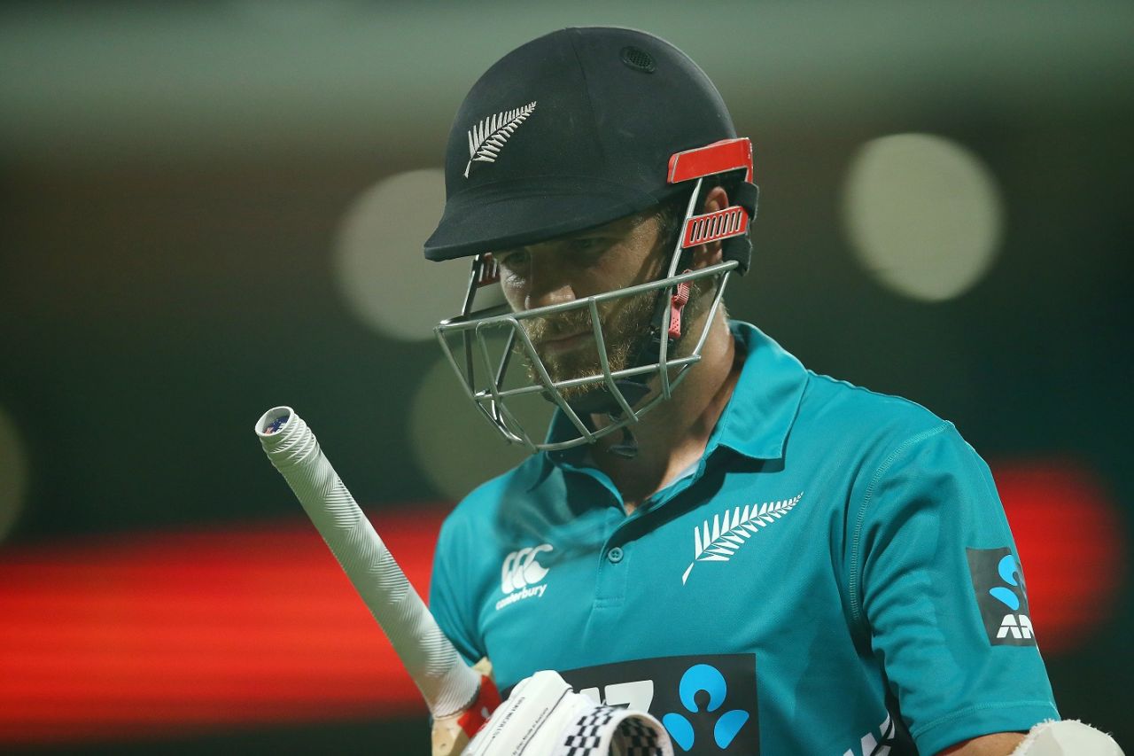 Kane Williamson has lots to ponder over after his dismissal, Australia v New Zealand, 1st ODI, Sydney, March 13, 2020