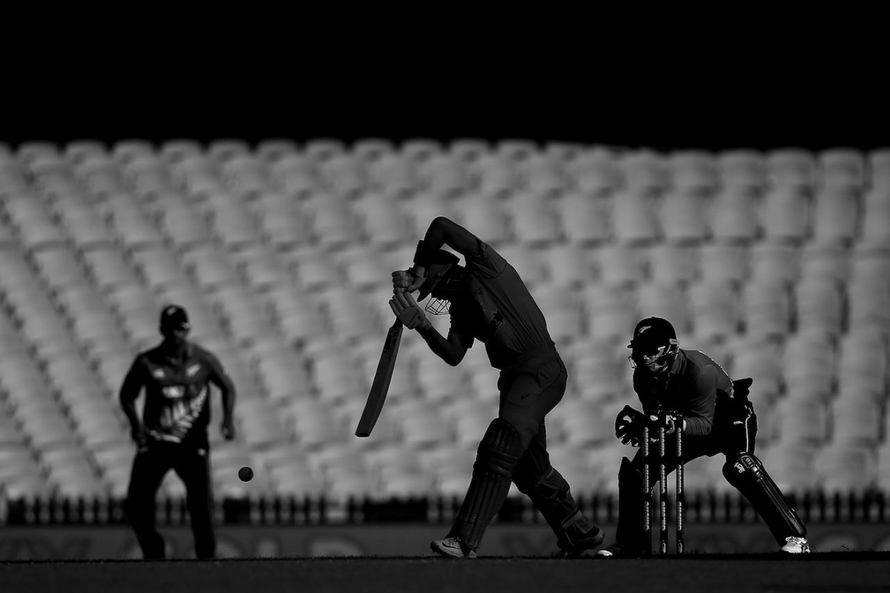 Marnus Labuschagne bats, Australia v New Zealand, 1st ODI, Sydney Cricket Ground, Sydney, Australia March 13, 2020