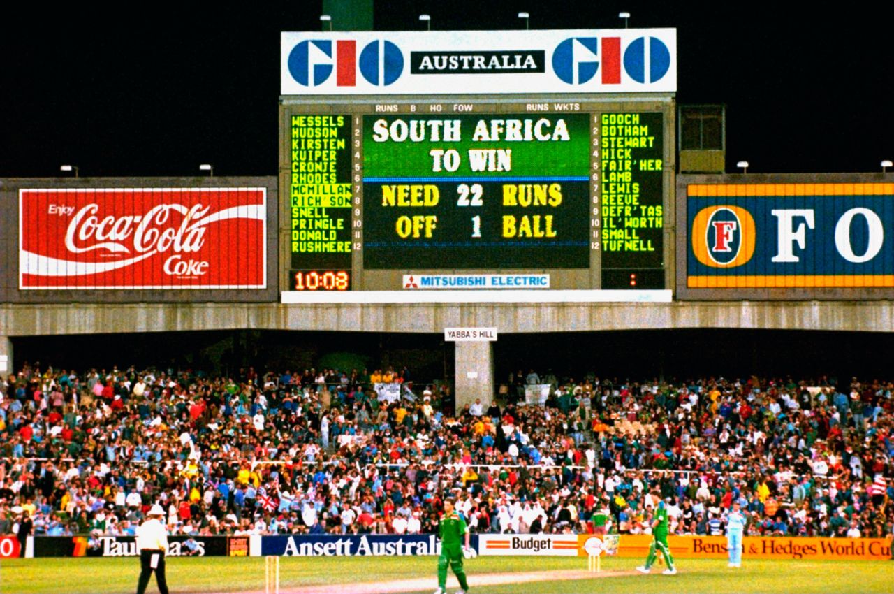 The scoreboard says it all - or does it?