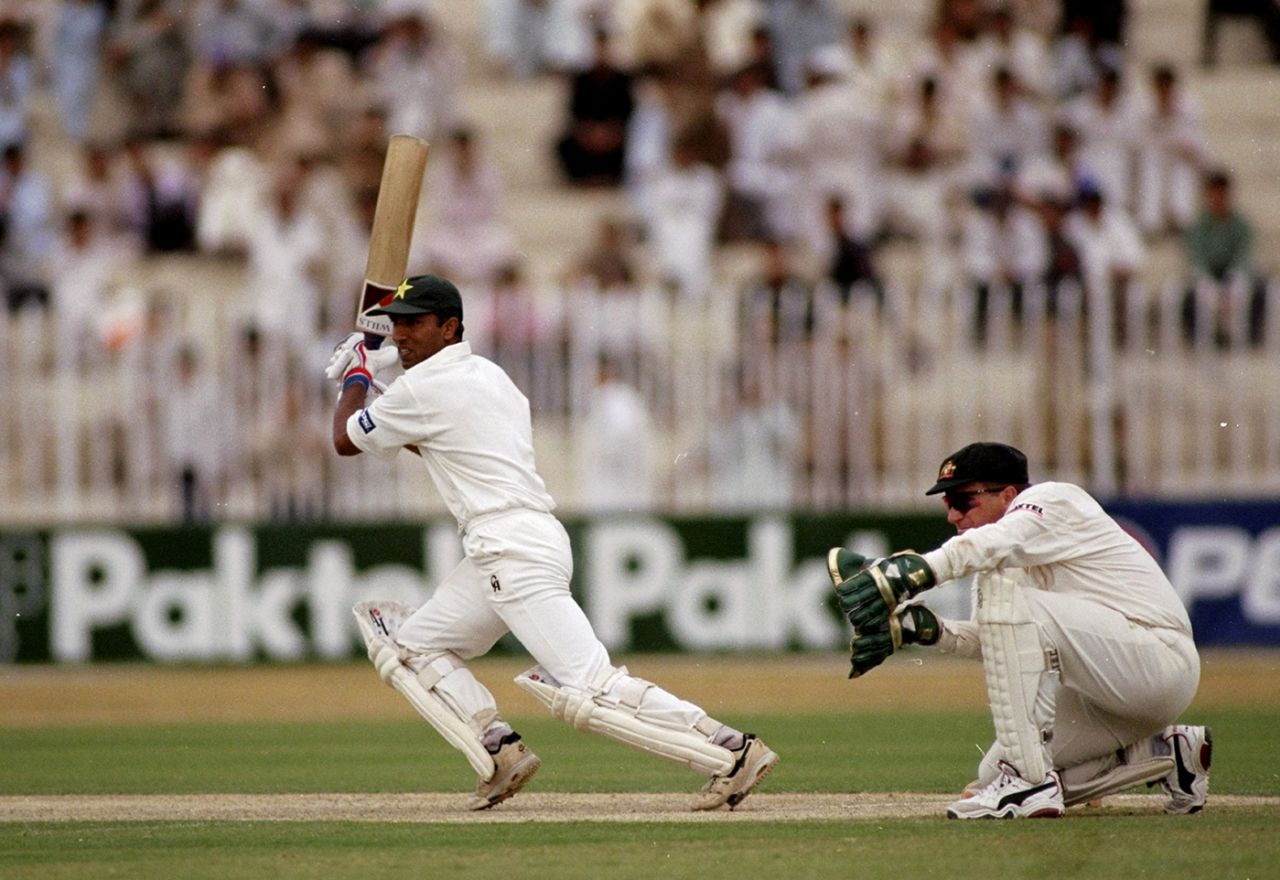 The aesthetics of Saeed Anwar's game have insidiously engulfed its Test-match impact, Pakistan v Australia, 1st Test, Rawalpindi, 1st day, October 1, 1998