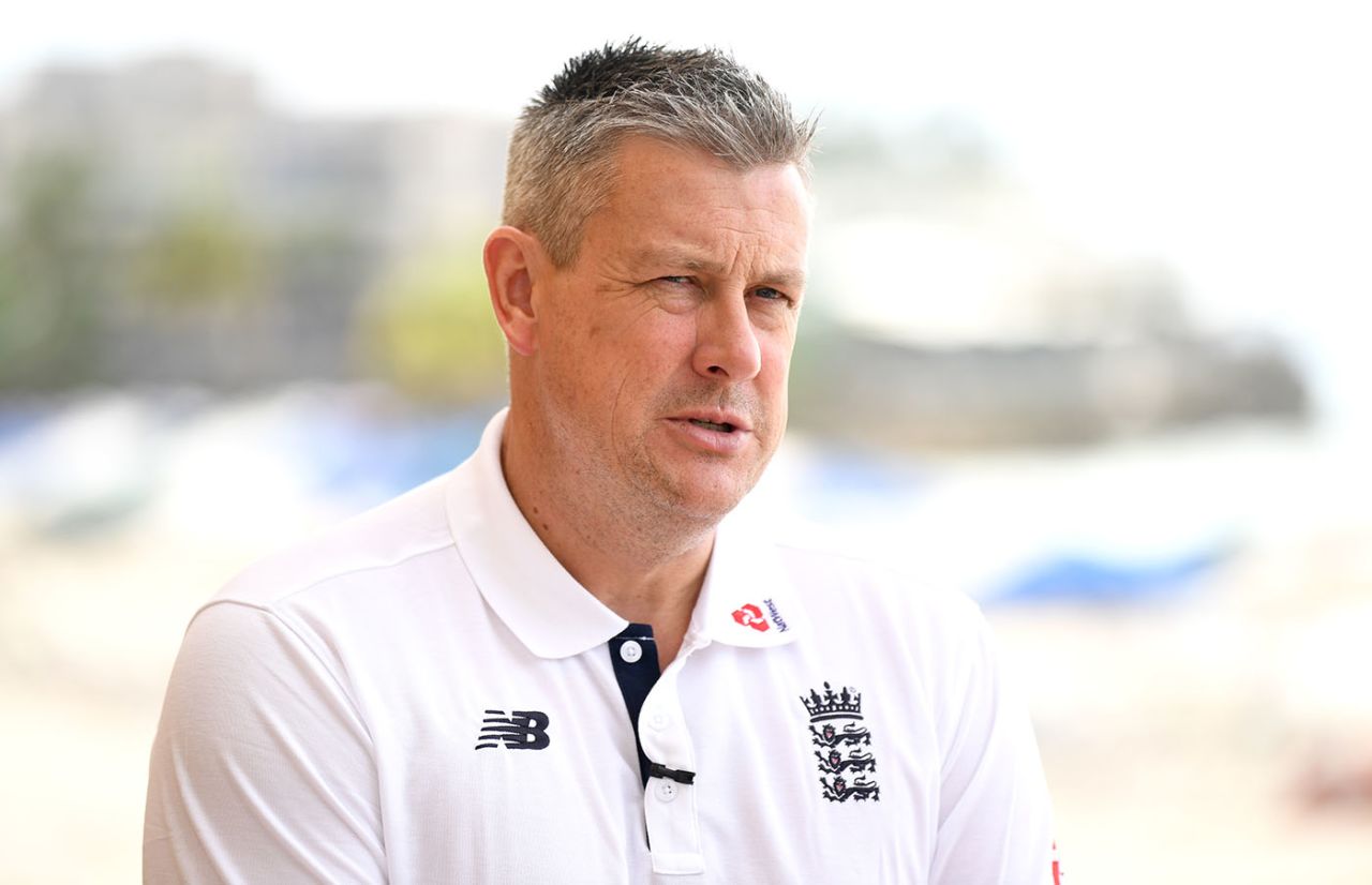 Ashley Giles has been England men's managing director since January 2019