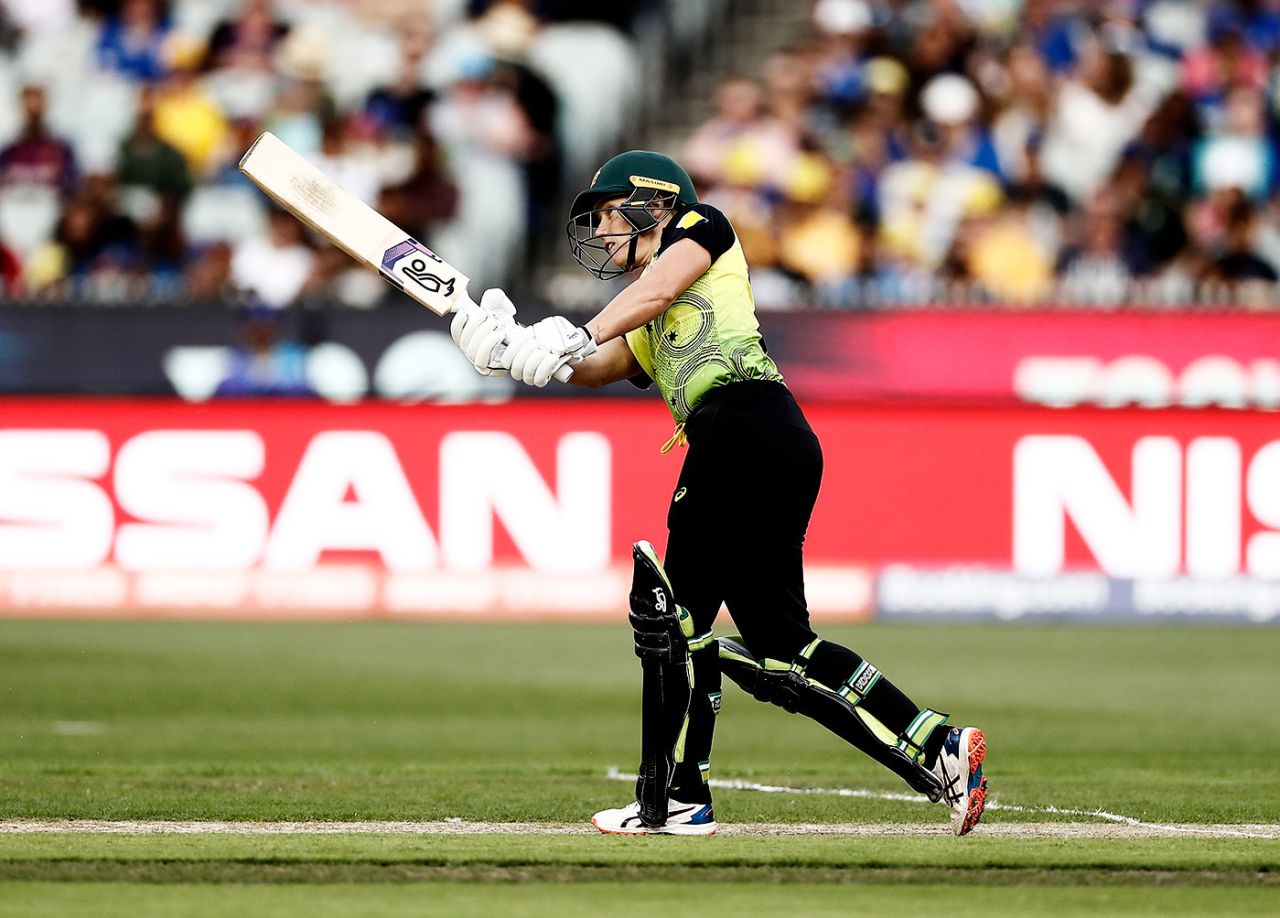 Alyssa Healy brought out the big hits, Australia v India, final, Women's T20 World Cup, Melbourne, March 8, 2020