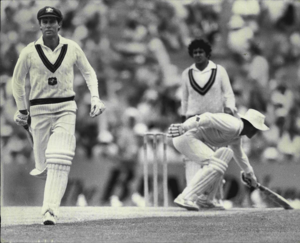 Greg Chappell on his way to 182 in his final Test, Australia v Pakistan, 5th Test, Sydney, January 5, 1984
