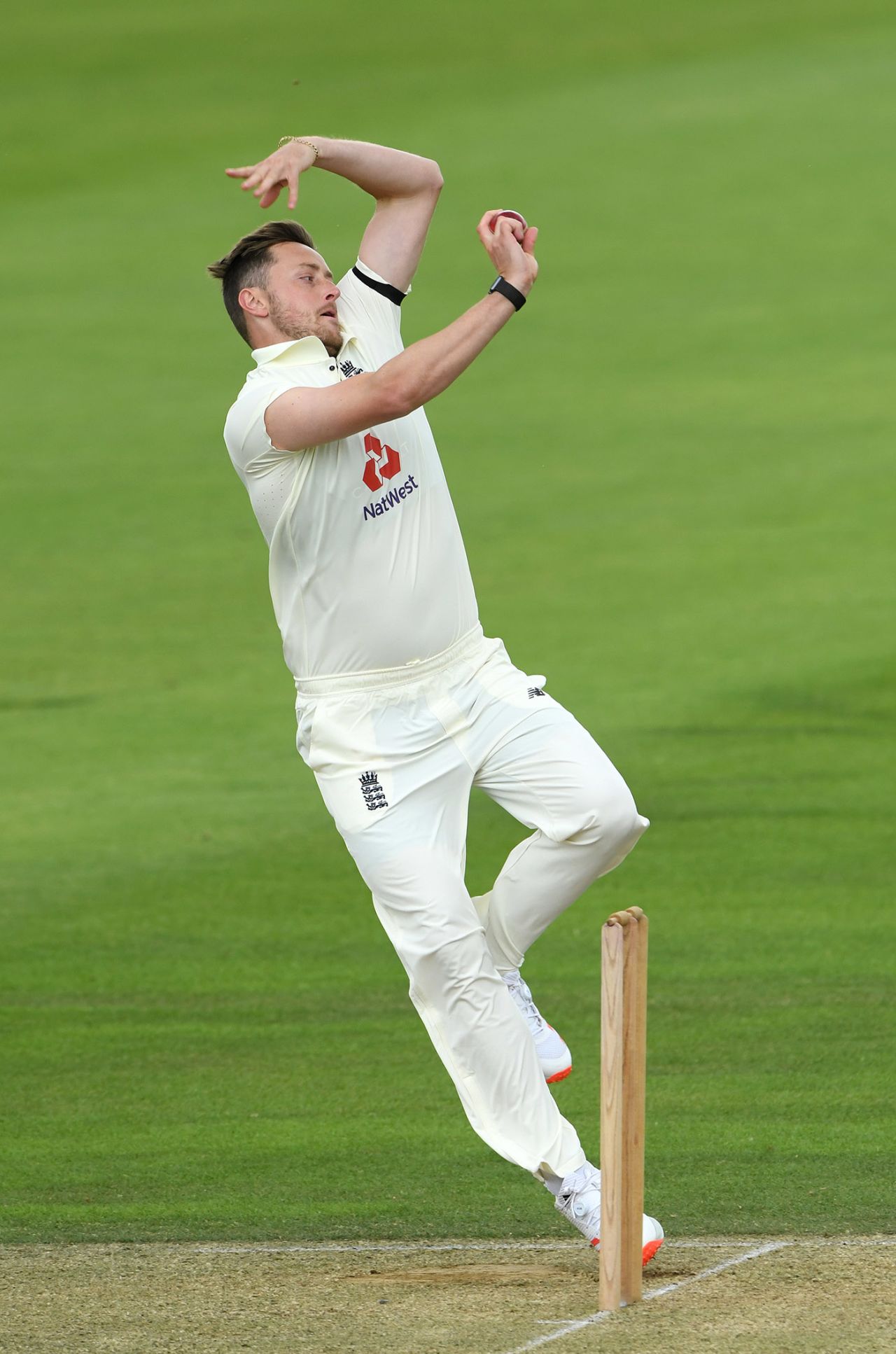 Ollie Robinson struck twice in an over, Stokes v Buttler, day two, Ageas Bowl, July 2, 2020