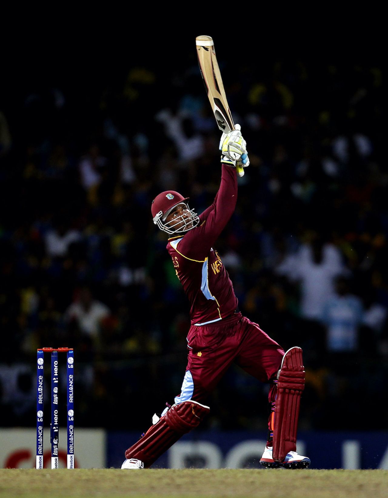 Marlon Samuels smashed 78 off 56 balls, Sri Lanka v West Indies, final, World Twenty20, Colombo, October 7, 2012