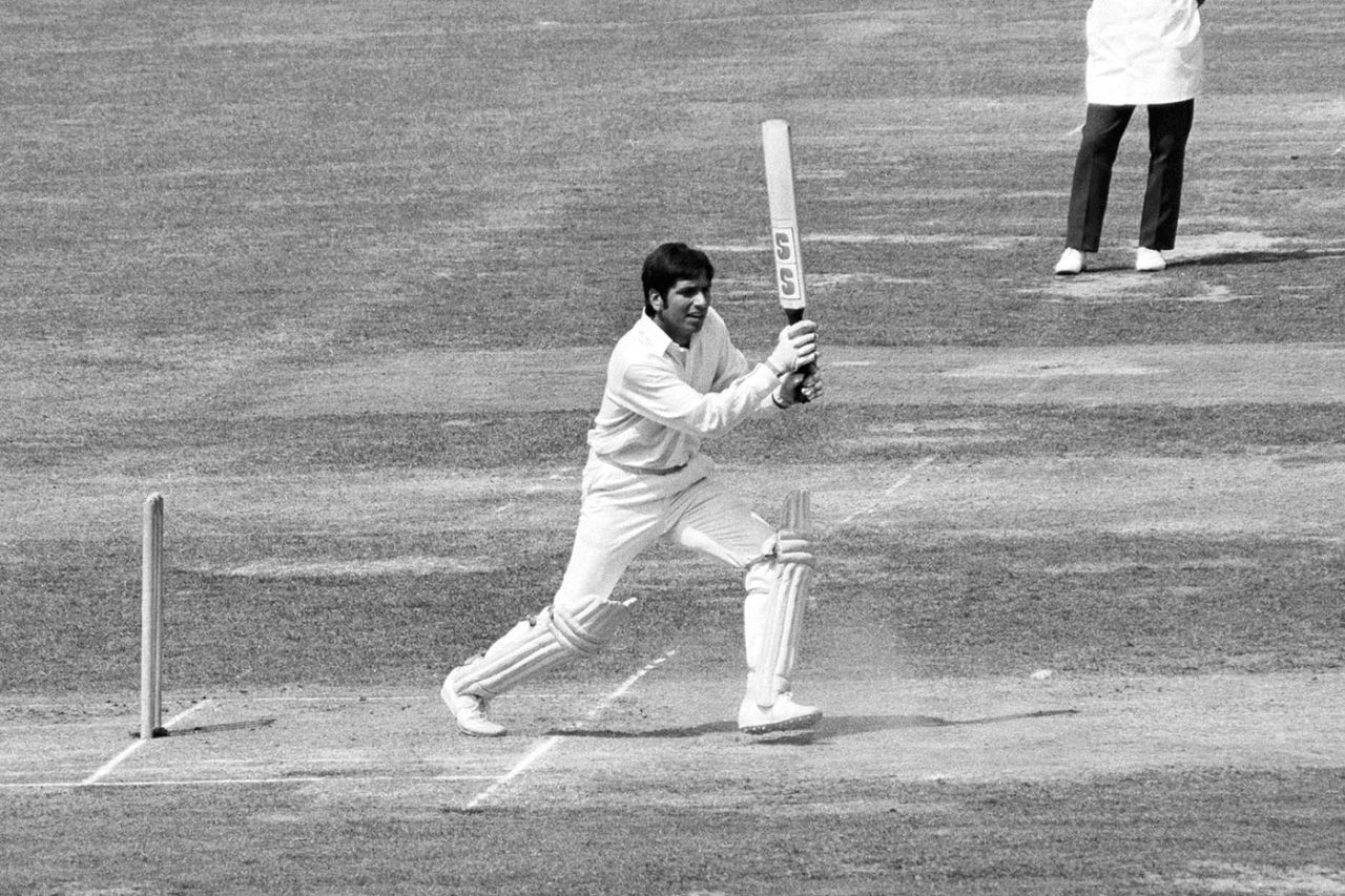 Majid Khan bats for Glamorgan against Middlesex, Lord's, August 11, 1975